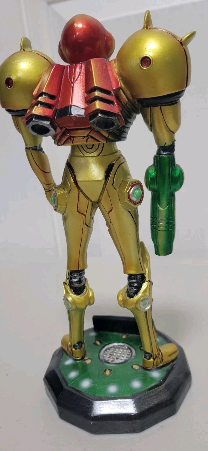 METROID PRIME BOBBLEHEAD SAMUS ARAN FIGURE Nintendo Gamecube Toysite BD&A 2002
