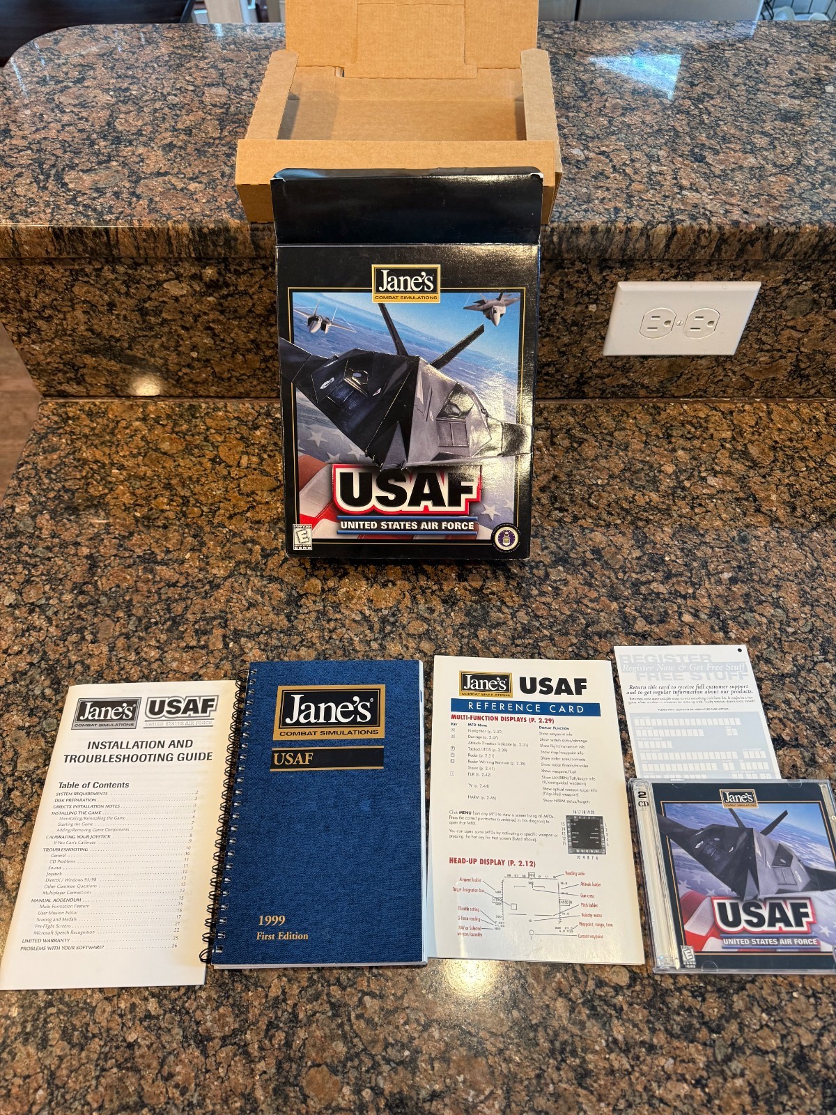 Jane’s Combat Simulations Collection (11 Big Box PC Games) Complete Manuals Maps