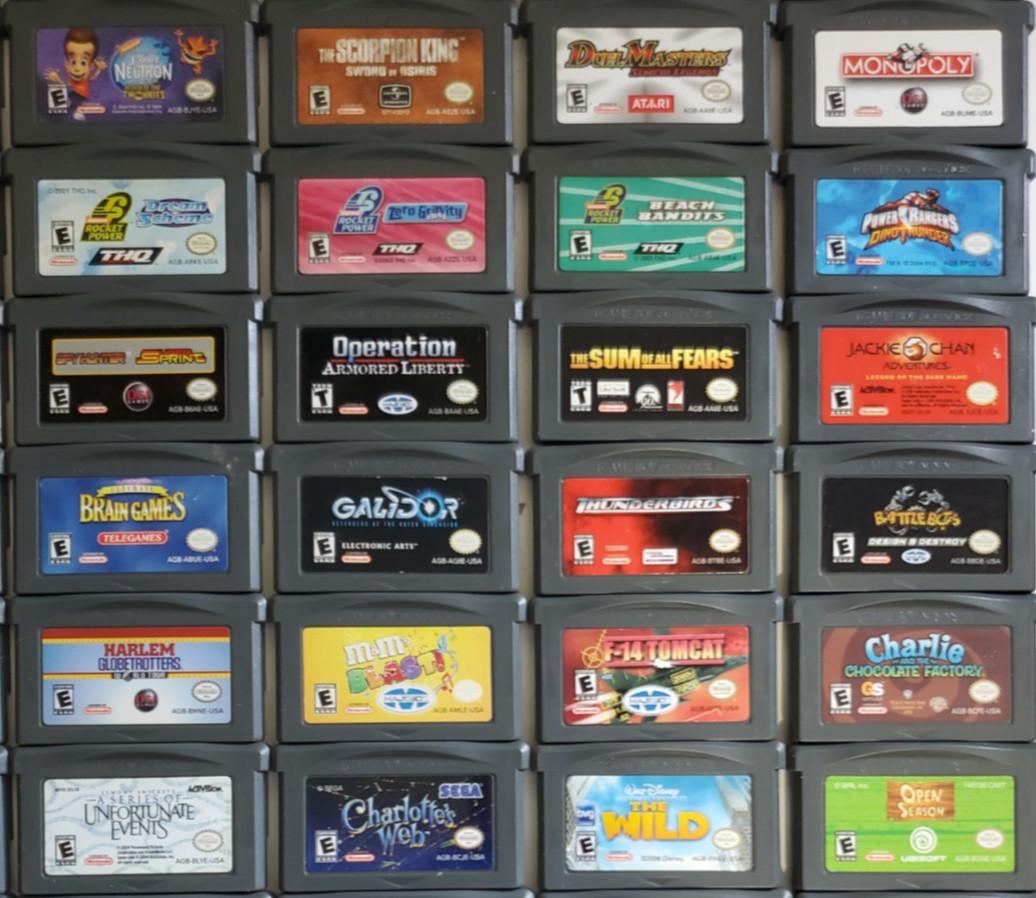Nintendo Game Boy Advance Games GBA Lot You Pick & Choose! *Updated 3/11* Tested