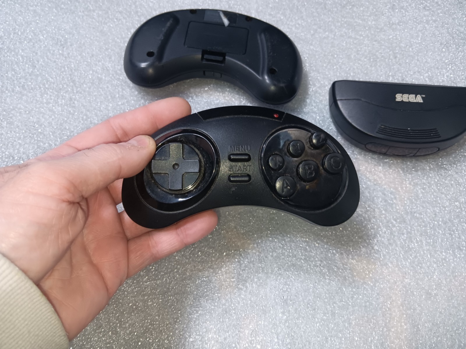 Sega Genesis EXACT-UNTEST Receiver MK-1648 w/MK-1629 & 1-OTHER-WEAR-RUST-PARTS