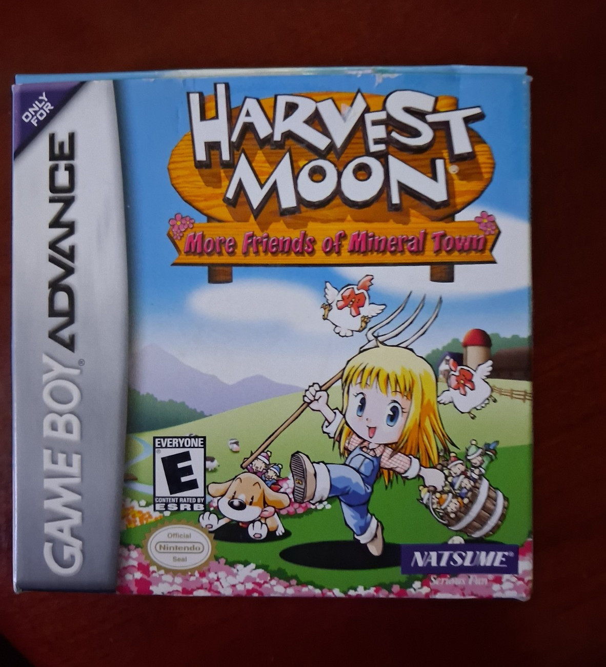 Natsume Harvest Moon: More Friends of Mineral Town w/ Manual E 2005 NTSC-U/C GBA