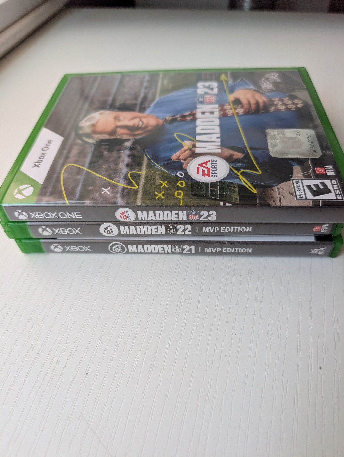 Madden NFL 21 22 23 Xbox One Lot Bundle MVP Edition CIB Complete Tested EA Sport