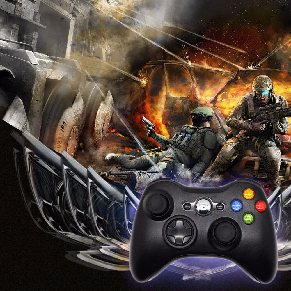 Wired/Wireless 360 Games Controller GamePad for Xbox360 PC Windows XP 7 8 10 11