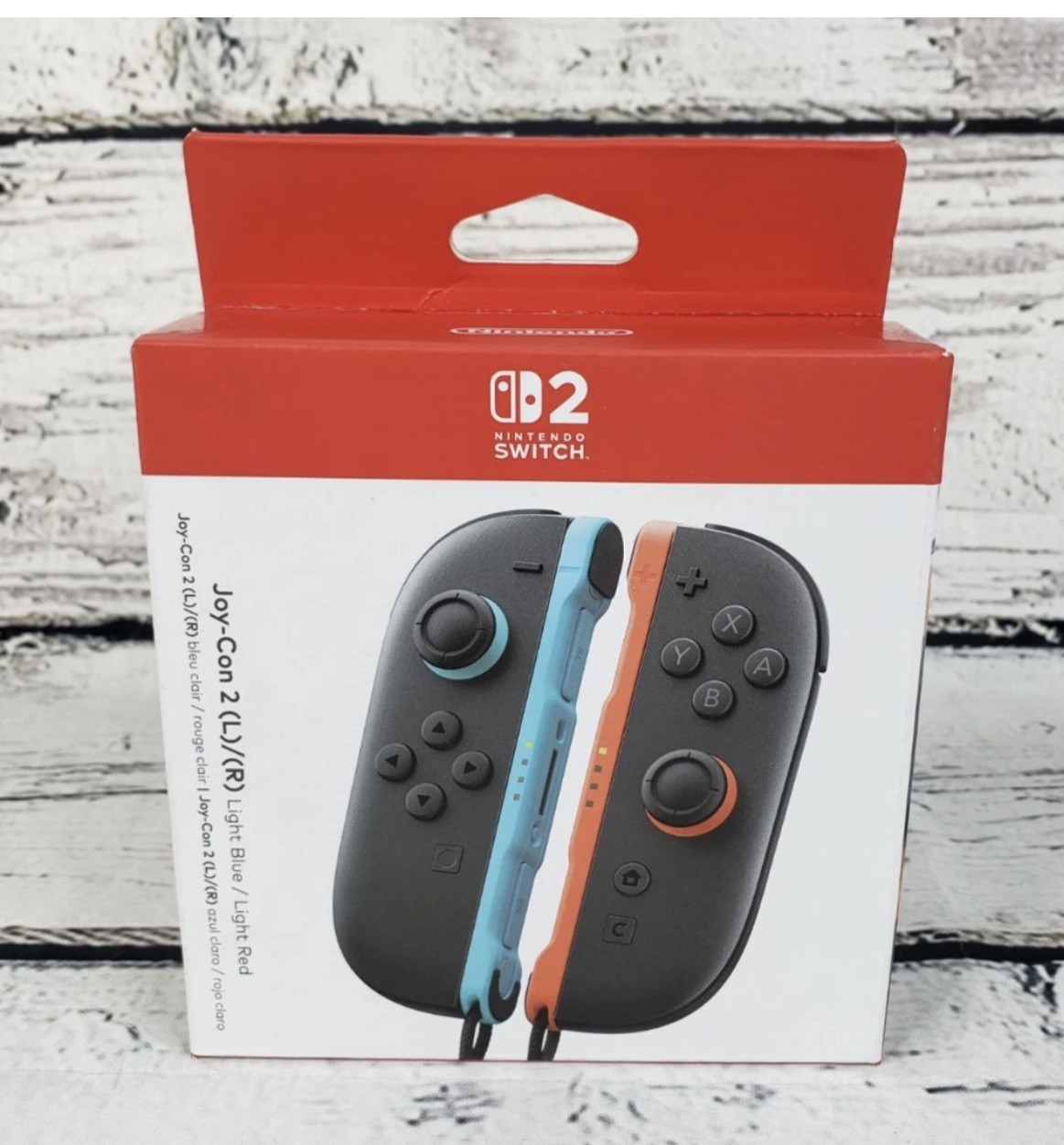 Nintendo Switch 2 Joy Cons JoyCons Left Right Blue Red