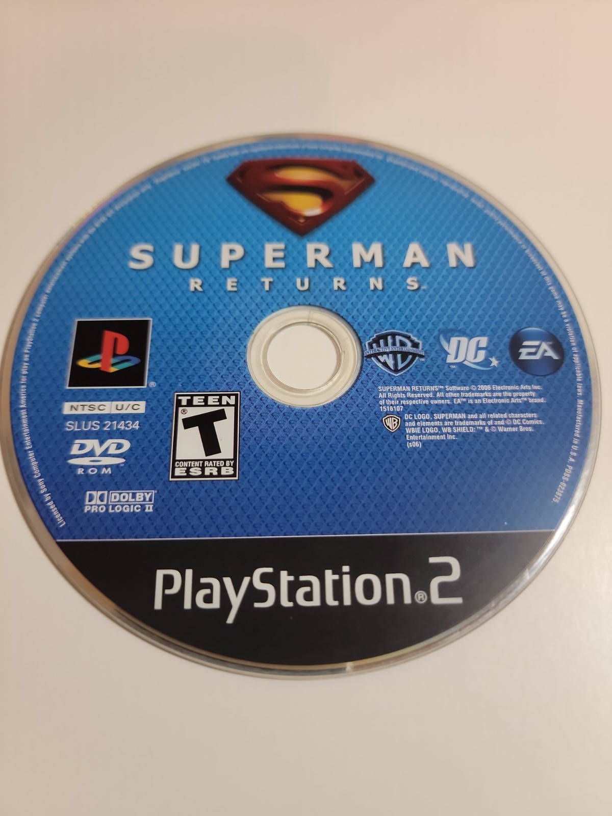 PS2 6 GAME LOT SUPER HEROES MARVEL DC SUPERMAN X-MEN LEGENDS SPIDER-MAN JUSTICE