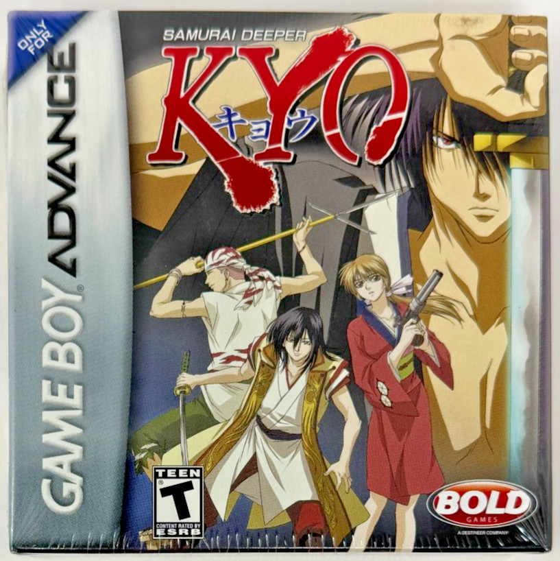 NEW SEALED Samurai Deeper Kyo Game Boy Advance GBA Anime Rare (Z03)