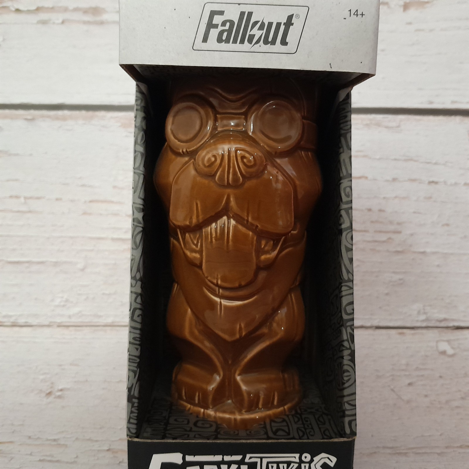 Geeki Tikis Fallout DogMeat Tiki Mug 16oz Ceramic Thinkgeek Bethesda NEW