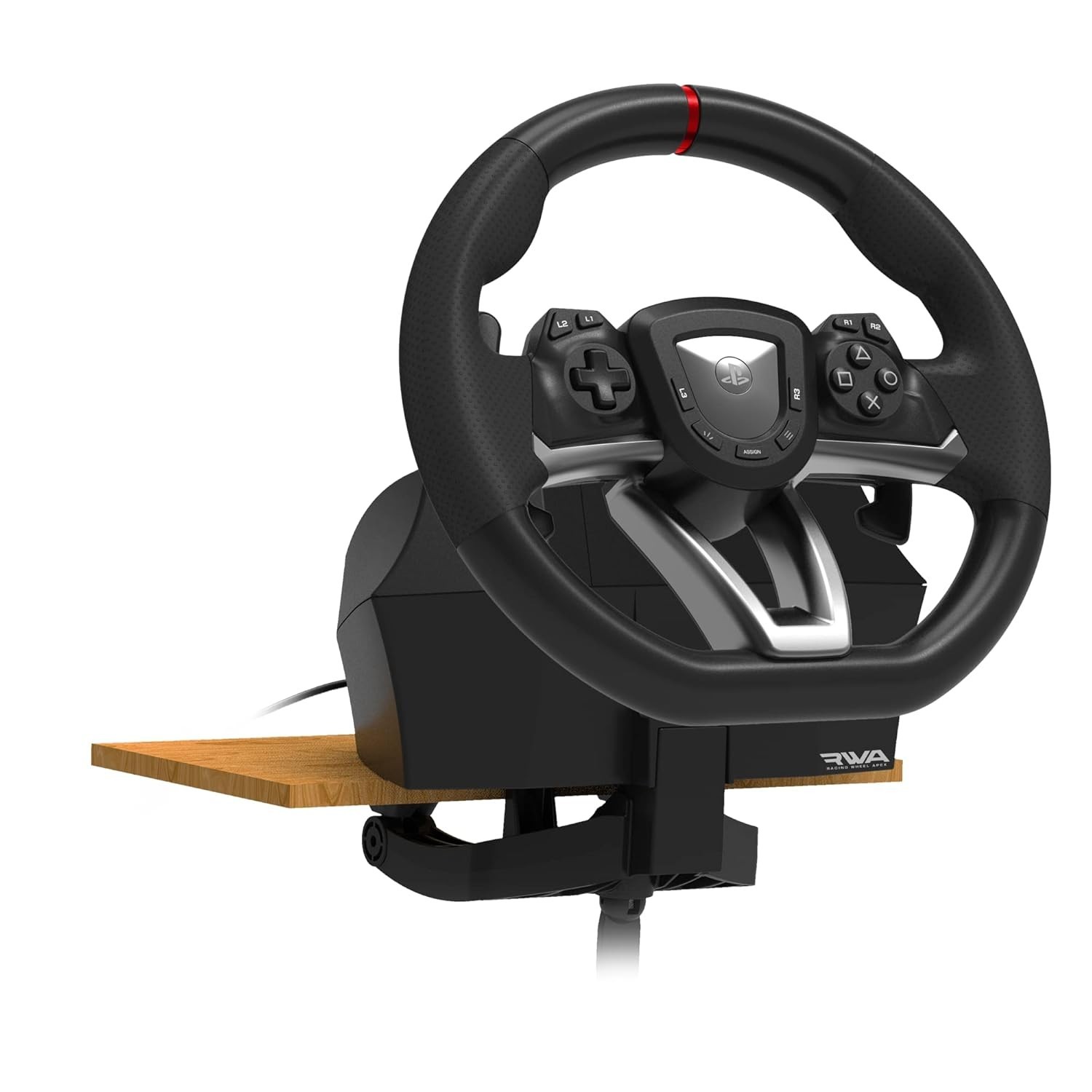 PlayStation Racing Wheel Pedals for PC PS4 PS5 Steering Controls Video Game Play