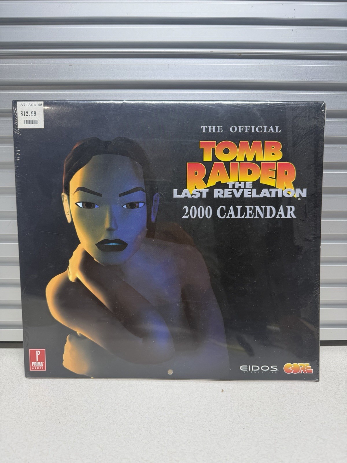 NEW SEALED Prima The Official – TOMB RAIDER THE LAST REVELATION – 2000 Calendar