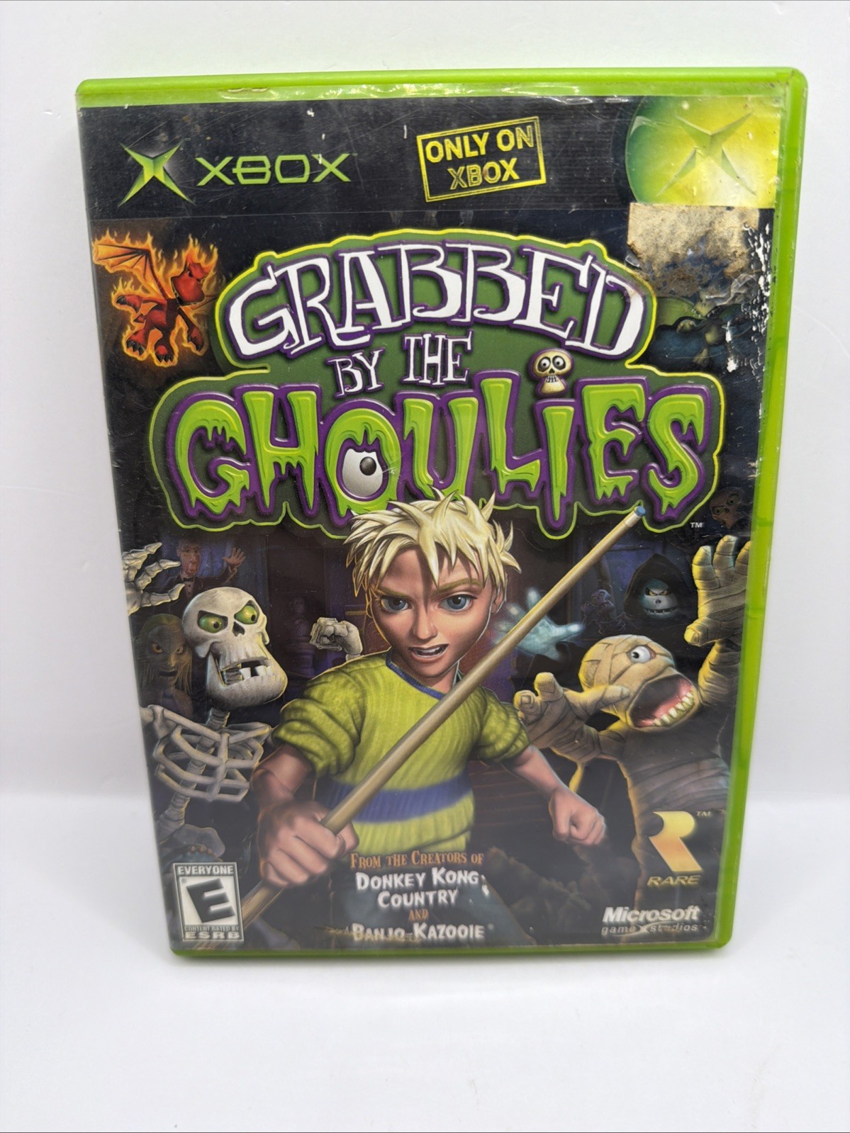 Grabbed by the Ghoulies (Microsoft Xbox, 2003) Complete – Tested & Working!