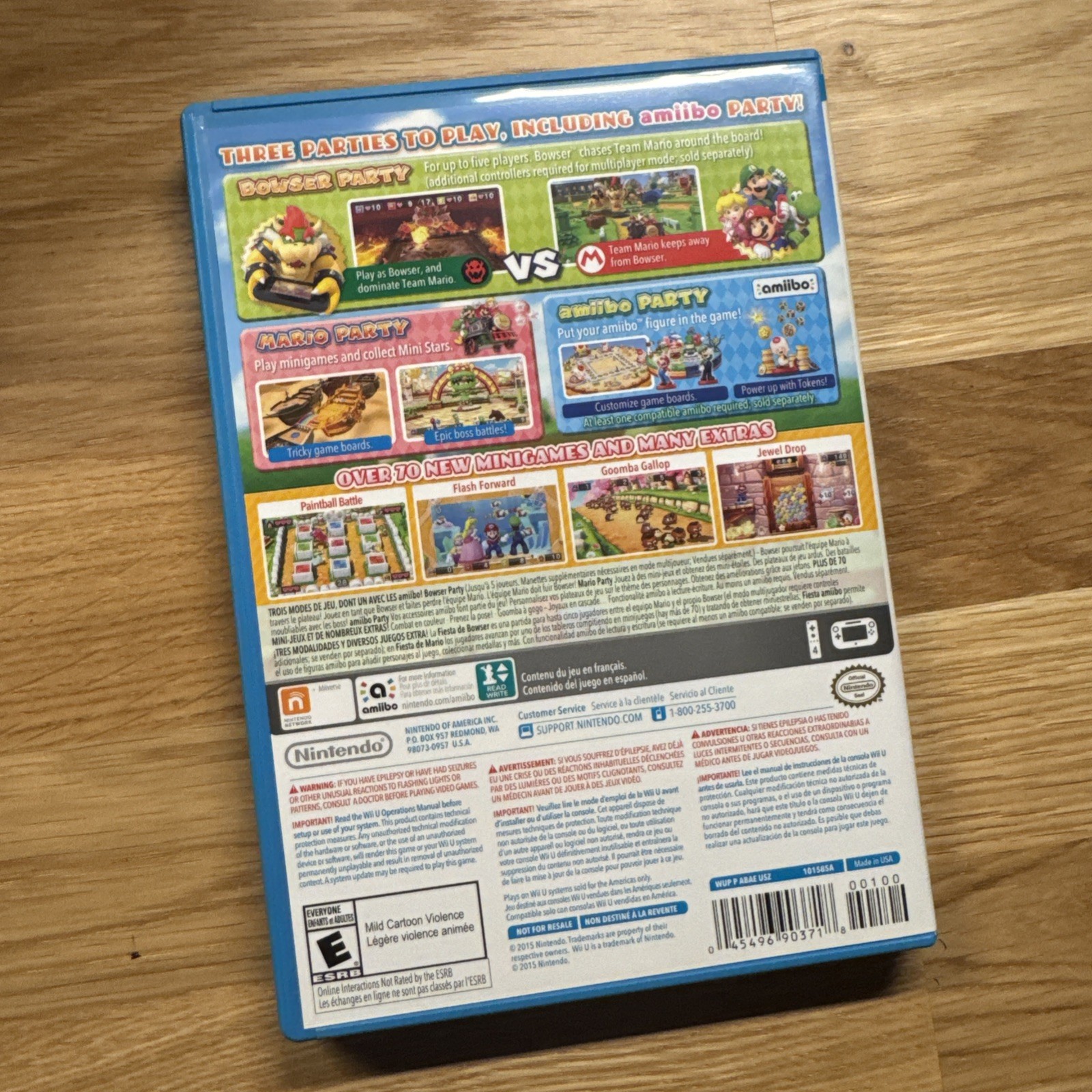 Mario Party 10 Nintendo Wii U (2015)