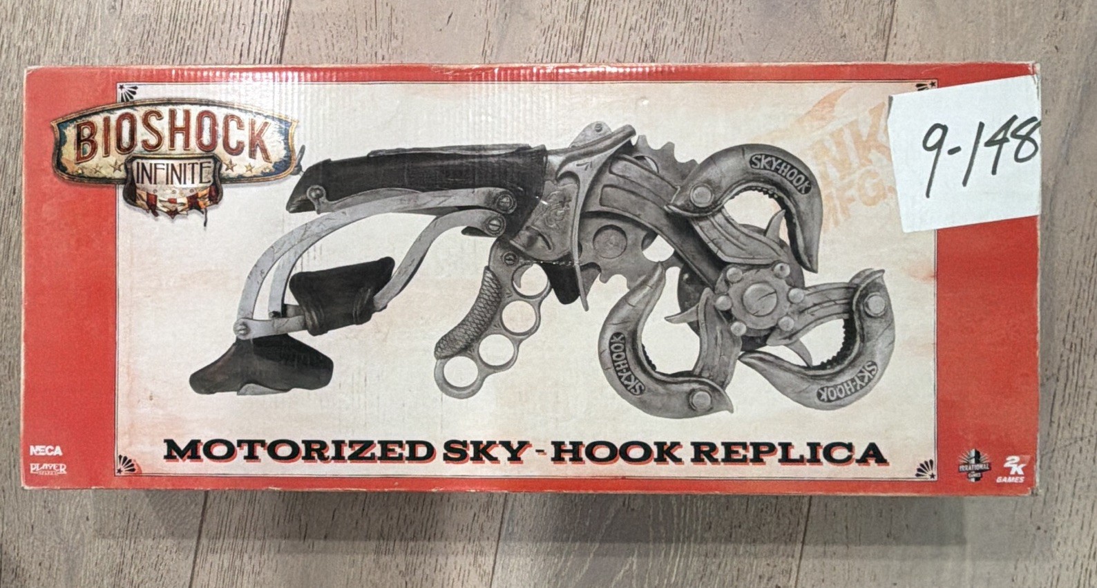 NECA BioShock Infinite Motorized Sky-Hook Replica Prop Collector Edition In Box