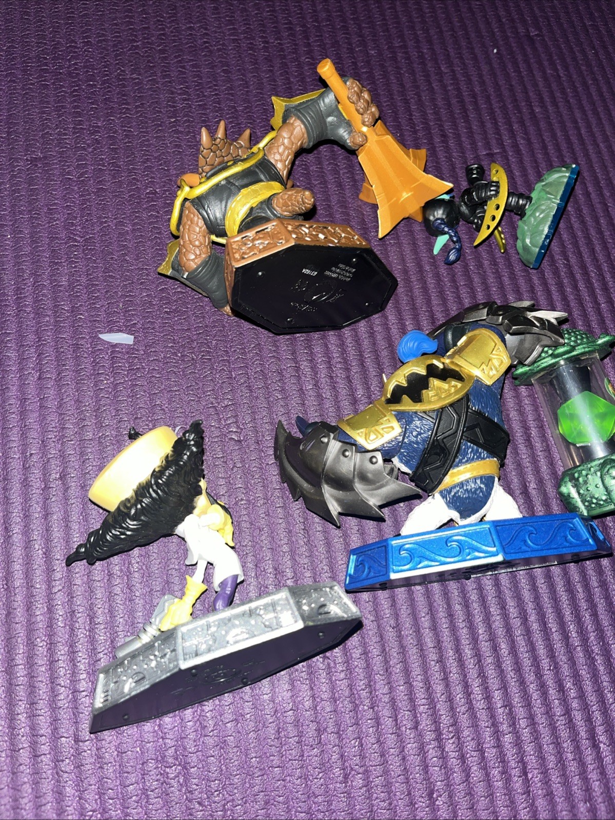 Activision Skylanders Character Figures Snap Shot Wallop Gusto Lot Of 7 Crash