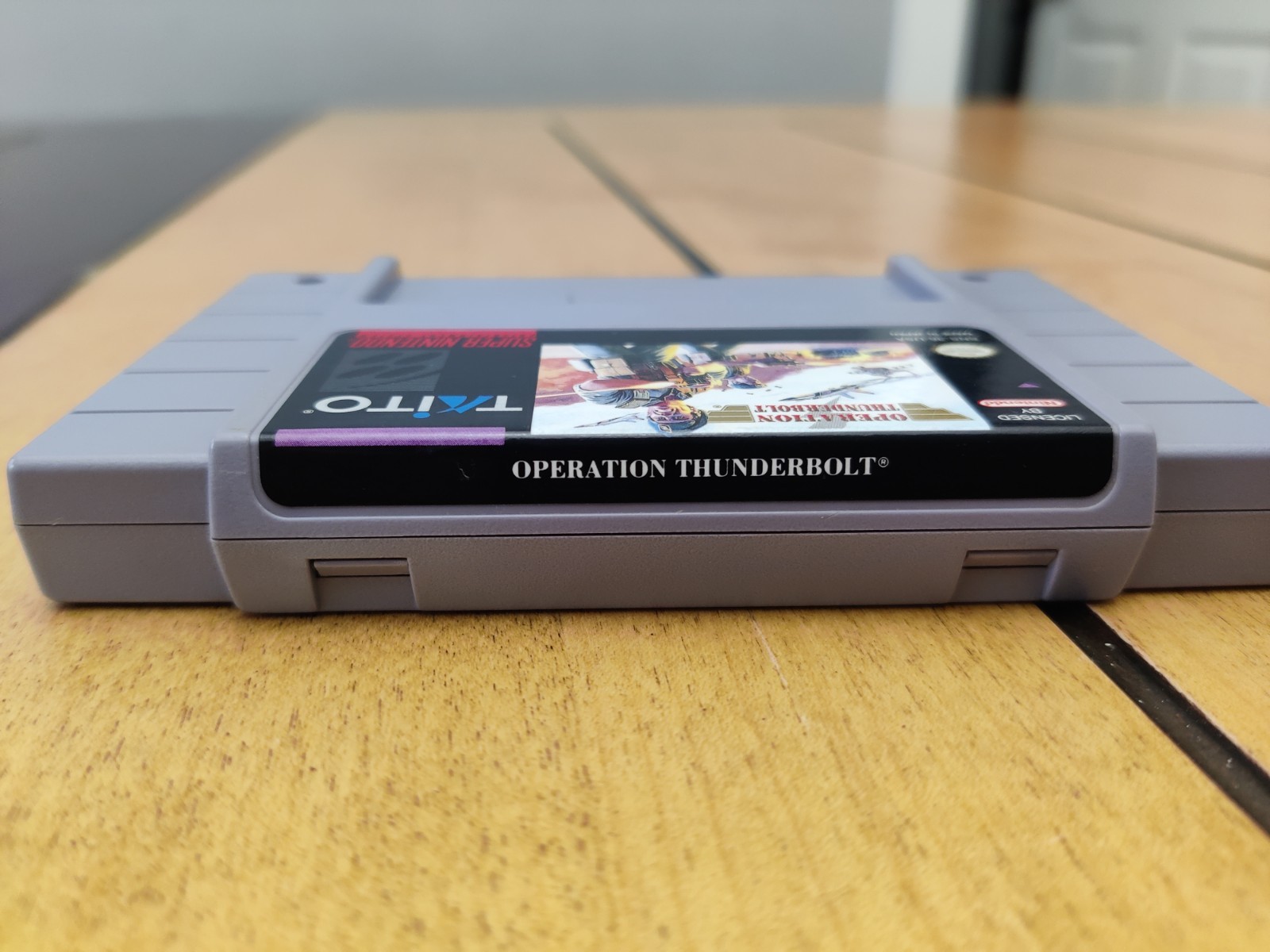 Operation Thunderbolt (Super Nintendo, SNES, 1994) Video Game Cartridge Only