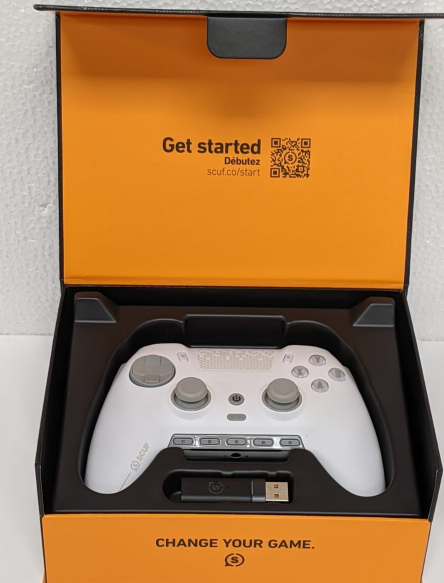 SCUF Envision Pro Wireless Controller for PC Only Gray/White