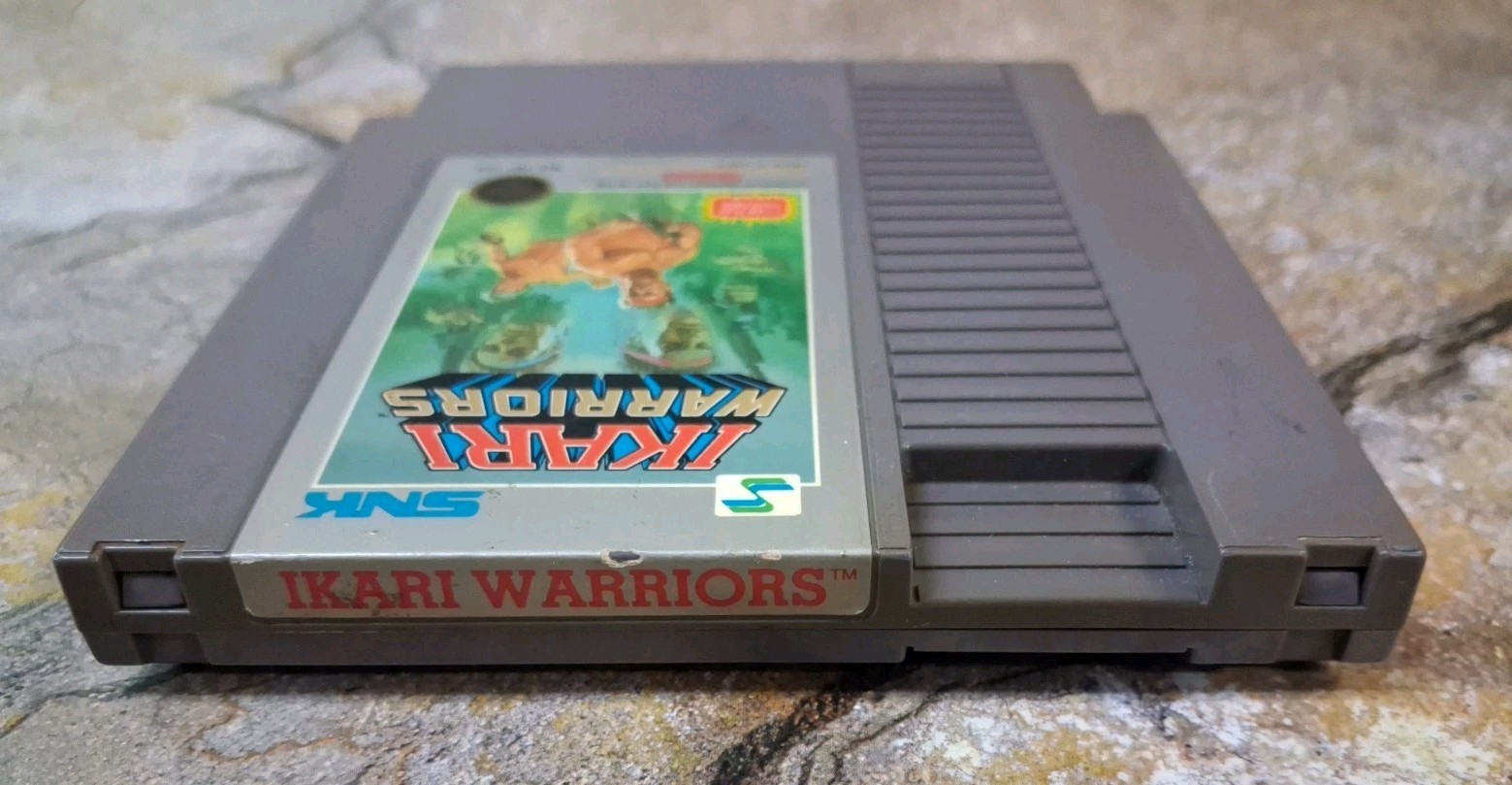 Lot (3) Rambo, Ikari Warriors, Platoon – Nintendo NES *TESTED*