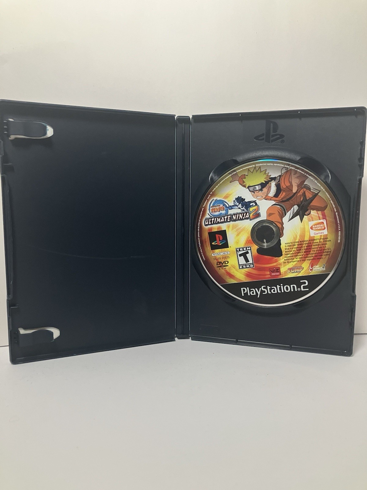 Naruto: Ultimate Ninja 2 (PlayStation 2, PS2) – Case & Disc – NO MANUAL – Tested