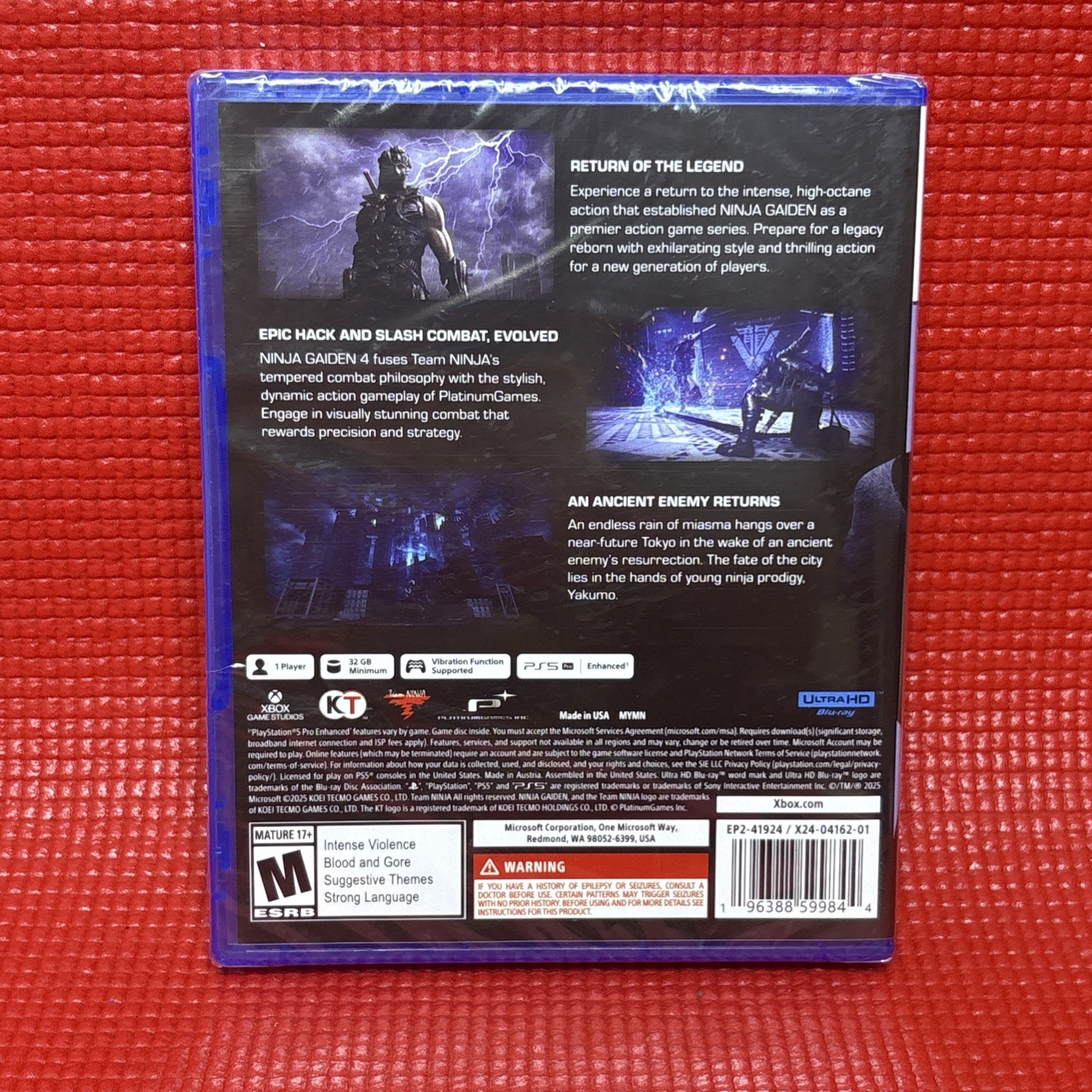 Ninja Gaiden 4 (PS5 / Playstation 5) BRAND NEW Sealed