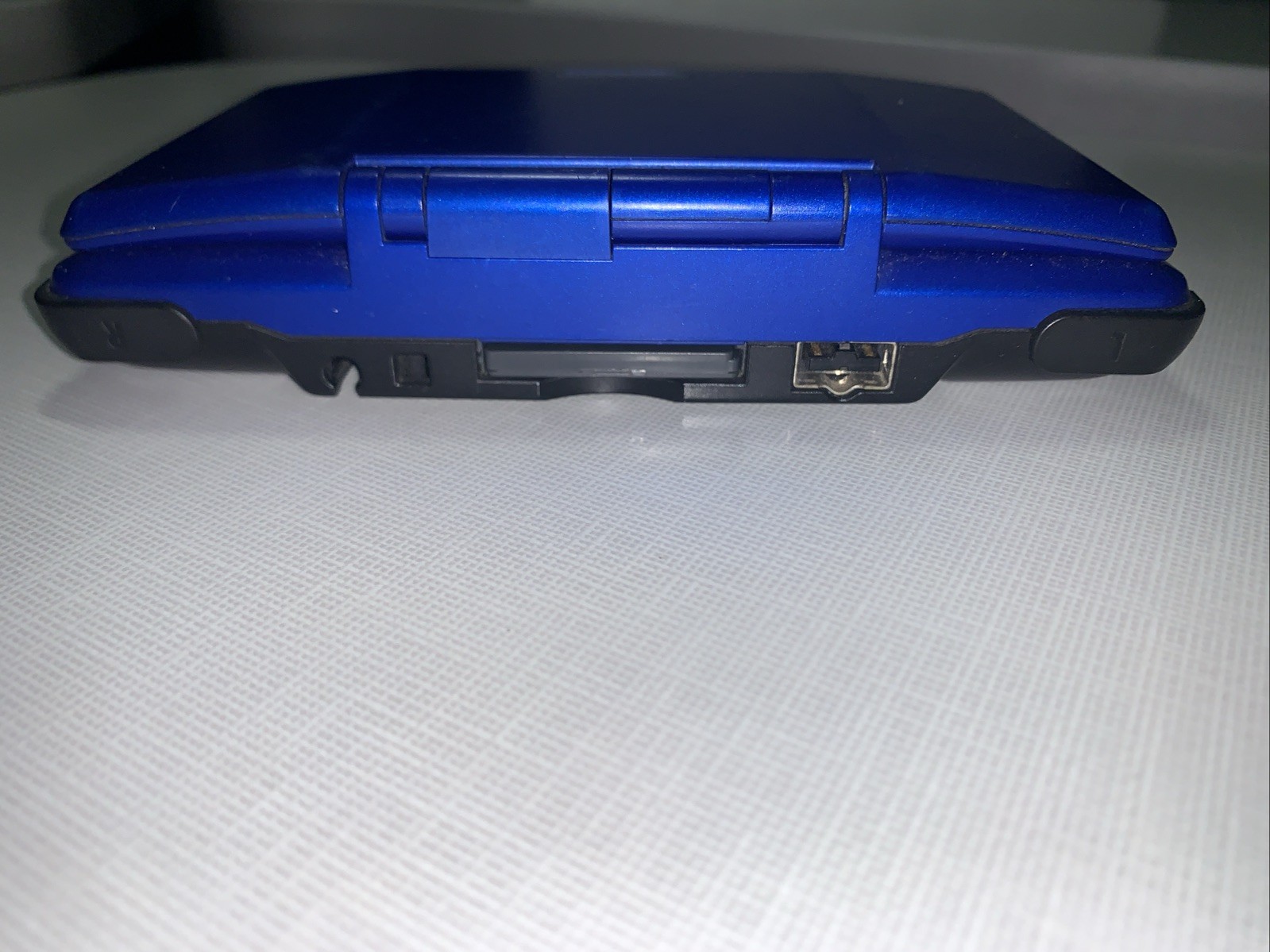 Original Nintendo DS Console Electric Blue Fat NTR-001 Tested Working No Charger
