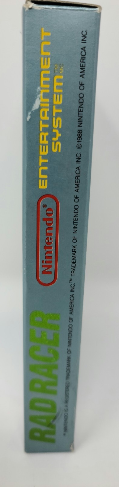 Rad Racer (Nintendo Entertainment System, 1987) CIB Complete Nice Shape