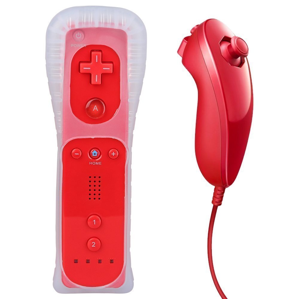 Motion Plus Wii Remote Controller and Nunchuck for Wii/Wii U Console Video Games