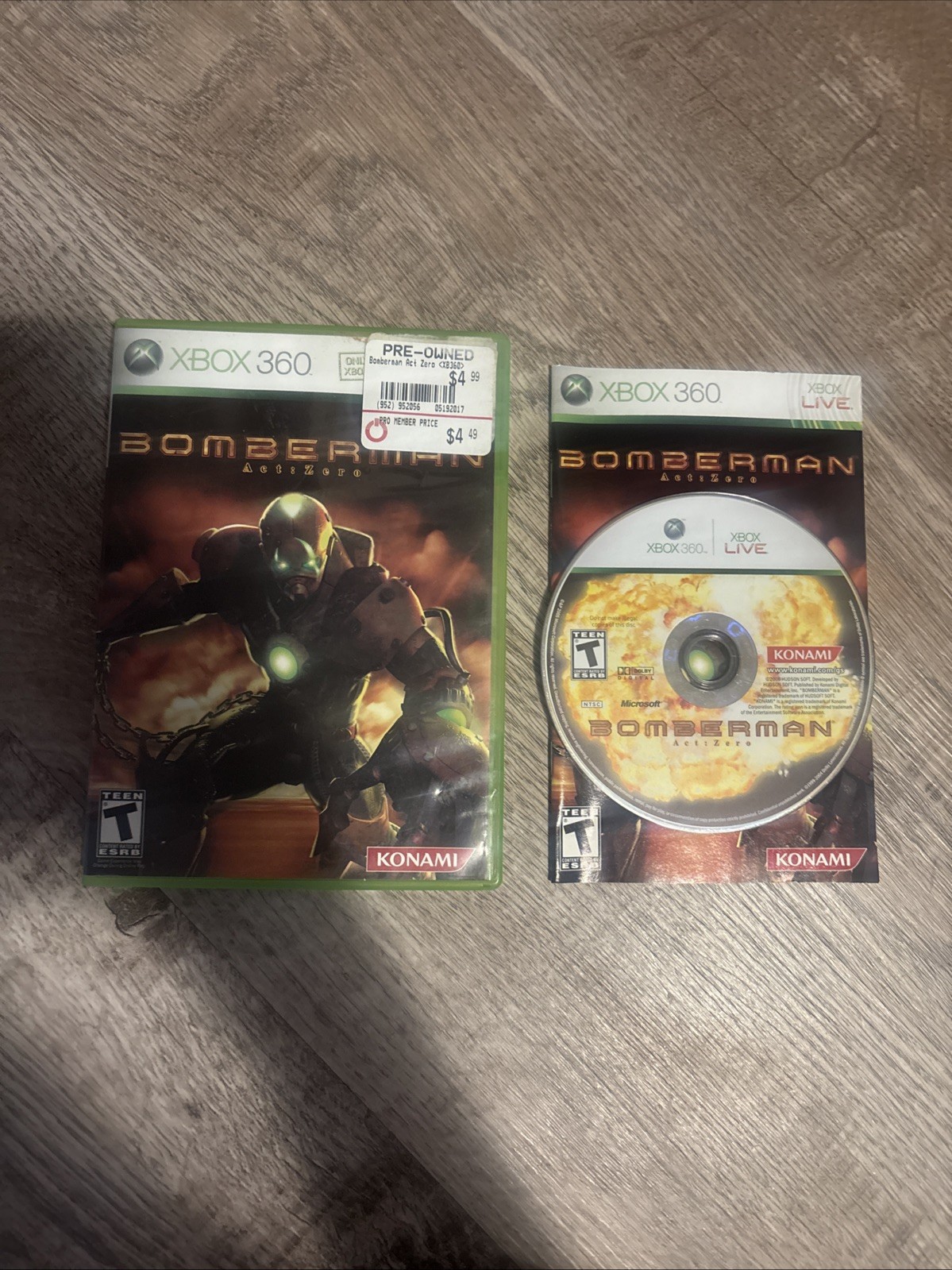 Bomberman: Act Zero (Microsoft Xbox 360, 2006) Complete