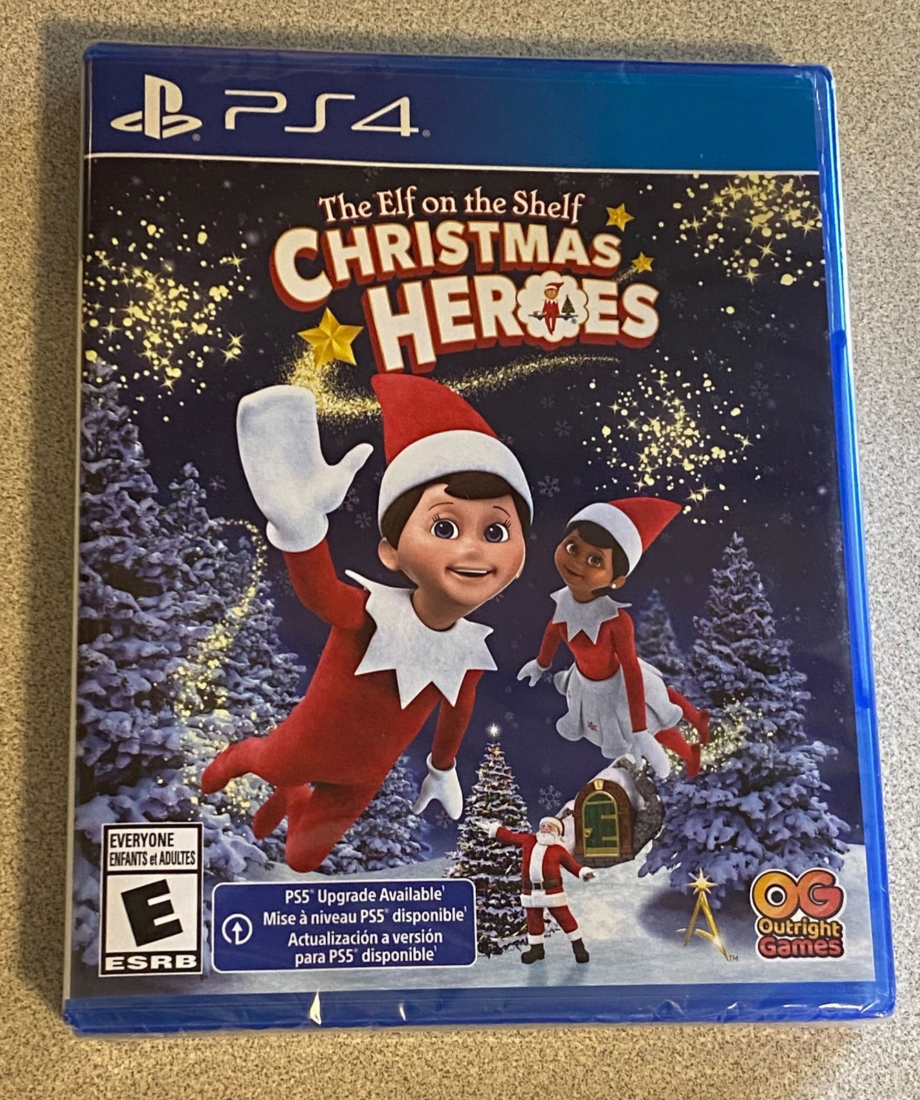 The Elf on the Shelf Christmas Heroes PS4 New Sealed Outright Games 819338024981