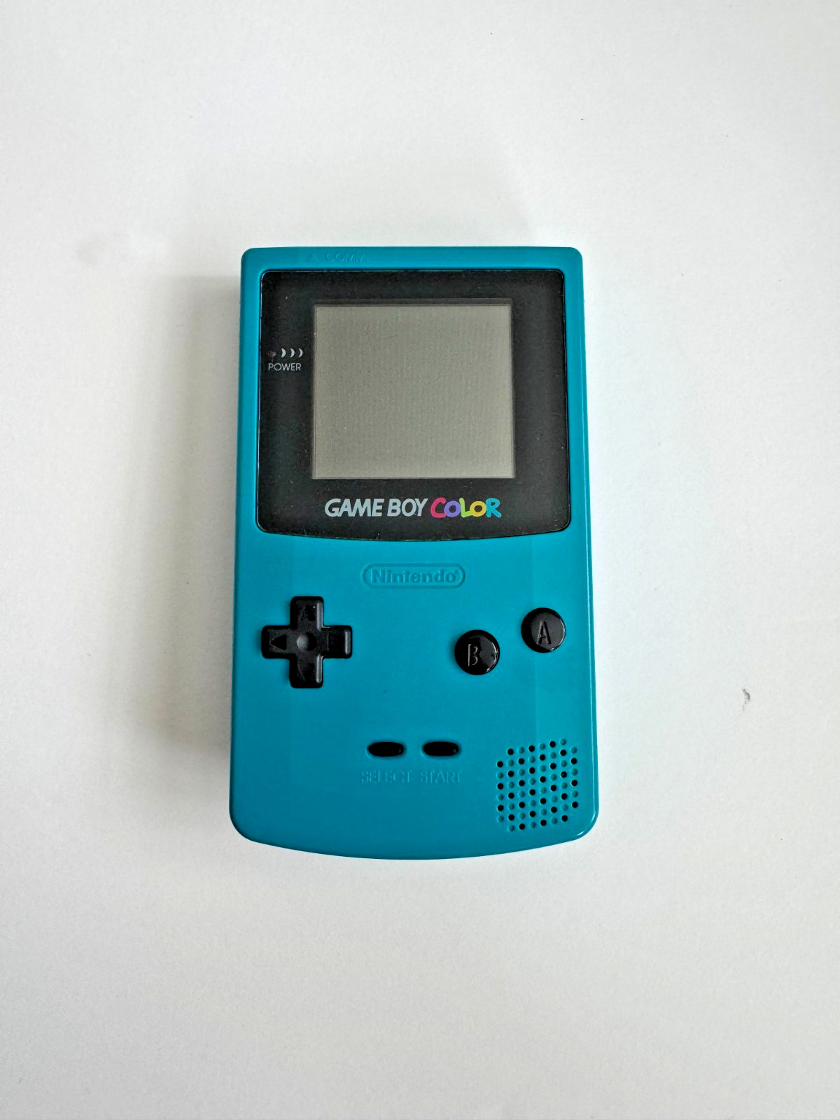 Nintendo Game Boy Color in Light Blue/Teal with Original Box (Tested, Working)