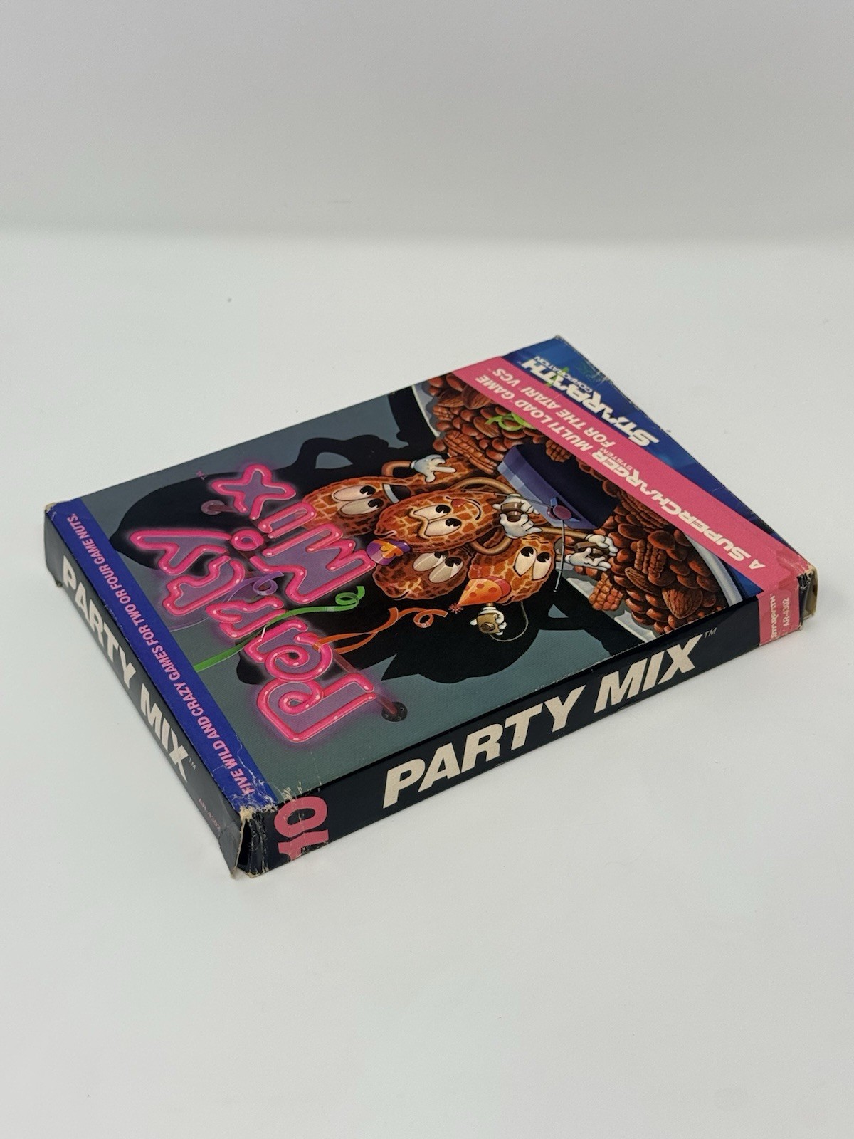 Party Mix Atari 2600 Starpath Supercharger Complete CIB Tested