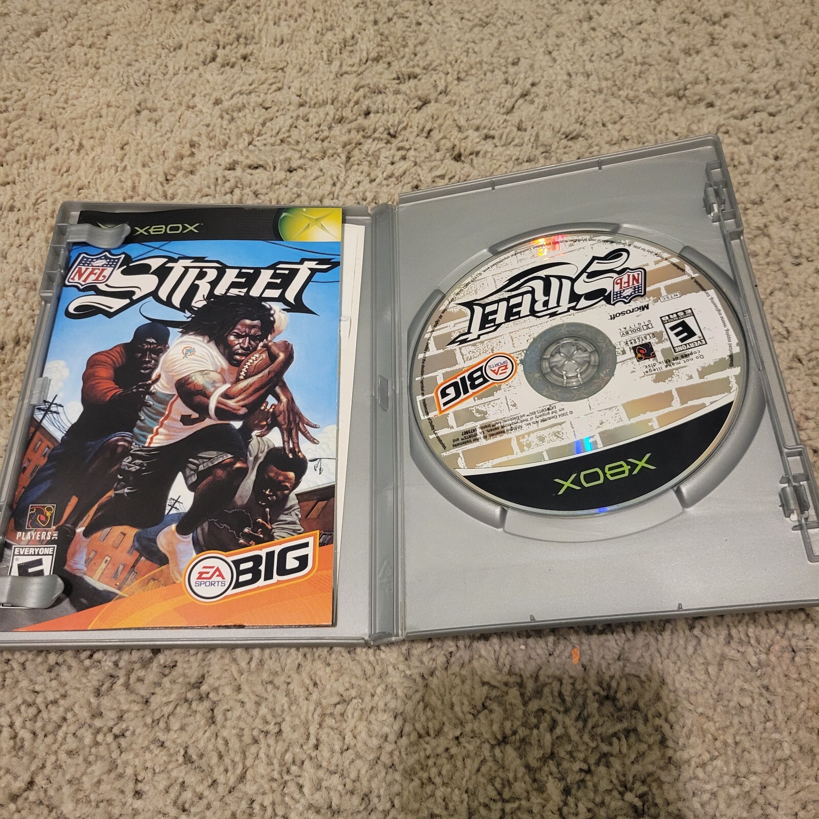 NFL Street Platinum Hits Xbox Complete CIB EA Sports BIG Football