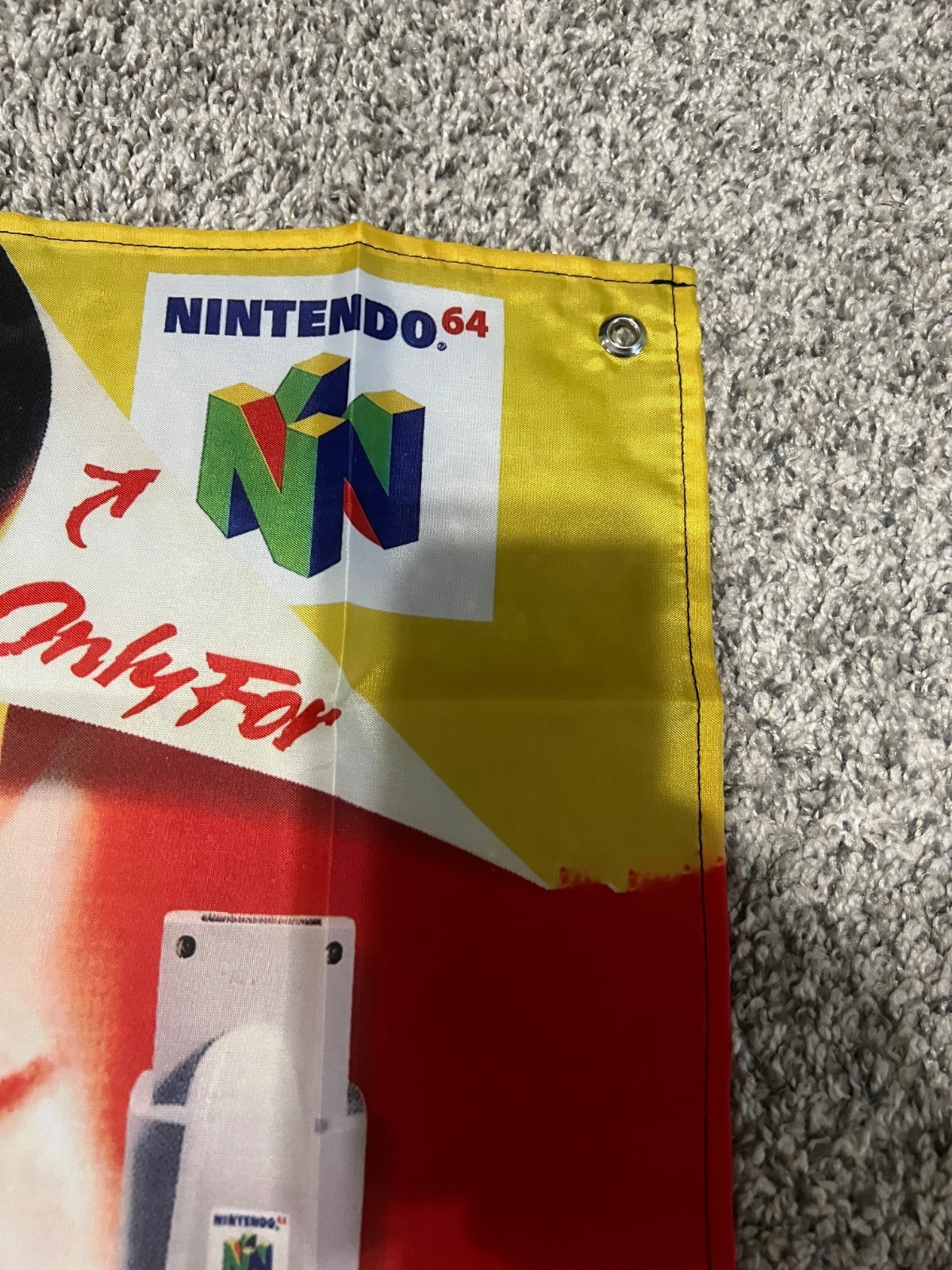 Goldeneye 007 Wall Flag Banner Tapestry 2 x 3 Ft, N64