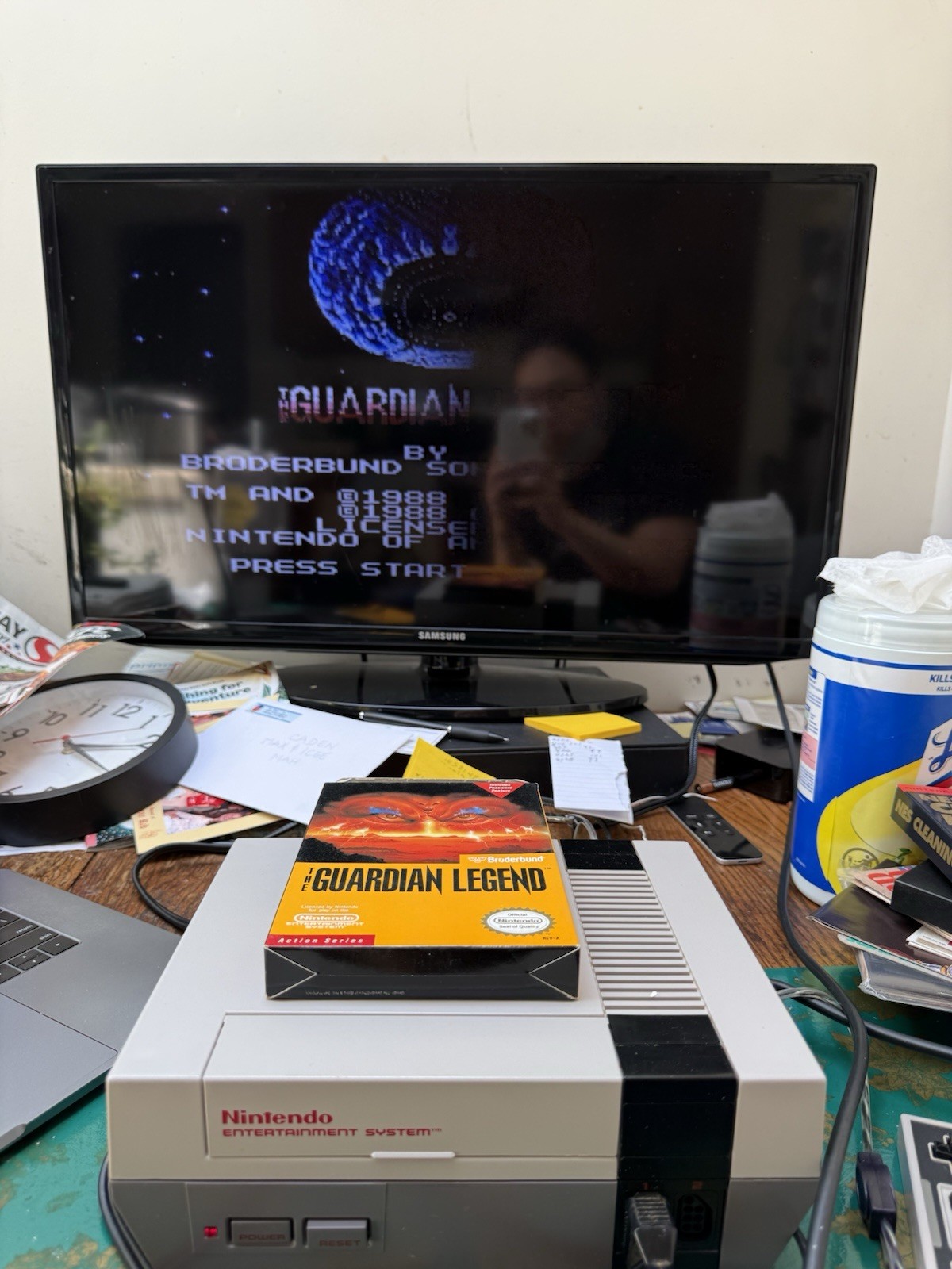 The Guardian Legend – 1988 Vintage Nintendo NES Game CIB Complete Authentic Cart