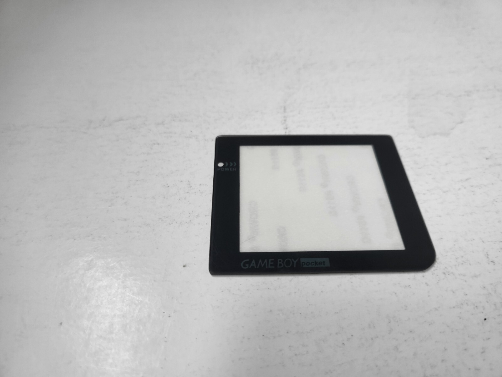 Glass Protective Screen Display Lens for Nintendo GameBoy Pocket W/Adhesive D19
