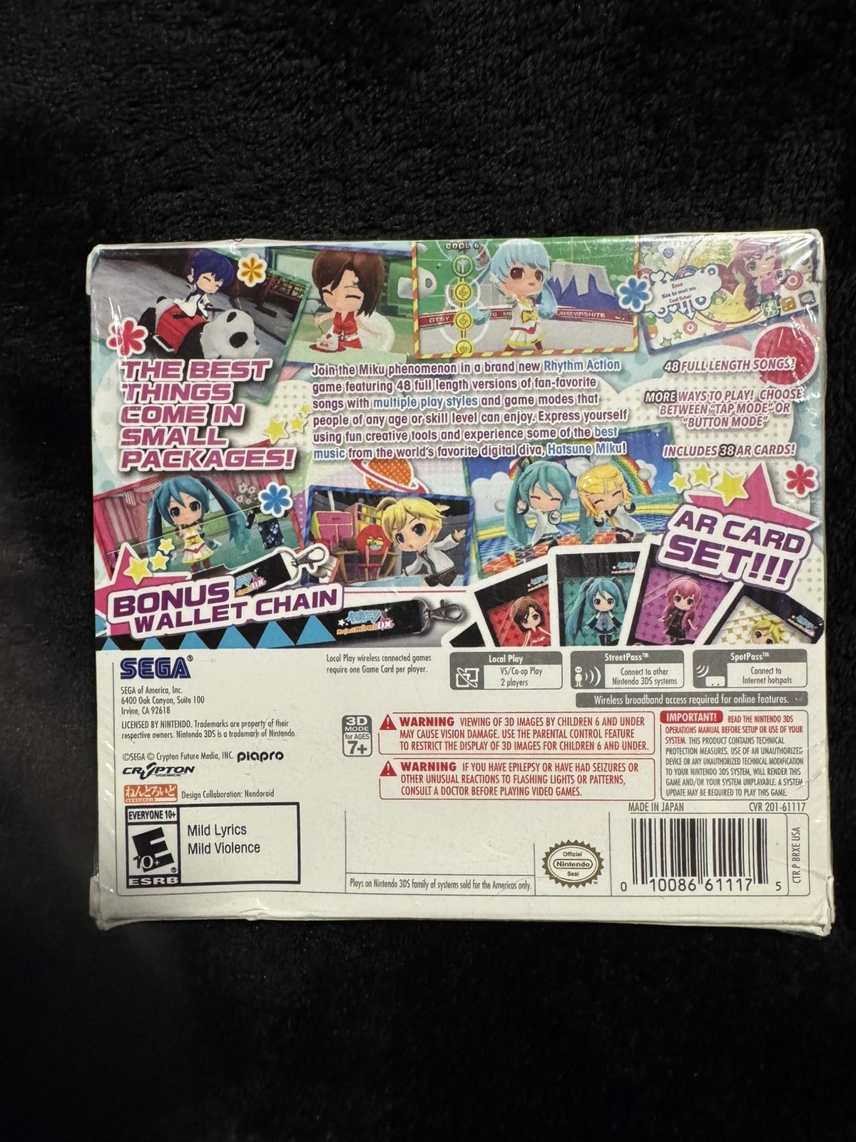 hatsune maki: project mirai dx 3ds (complete Sealed With Bonus )