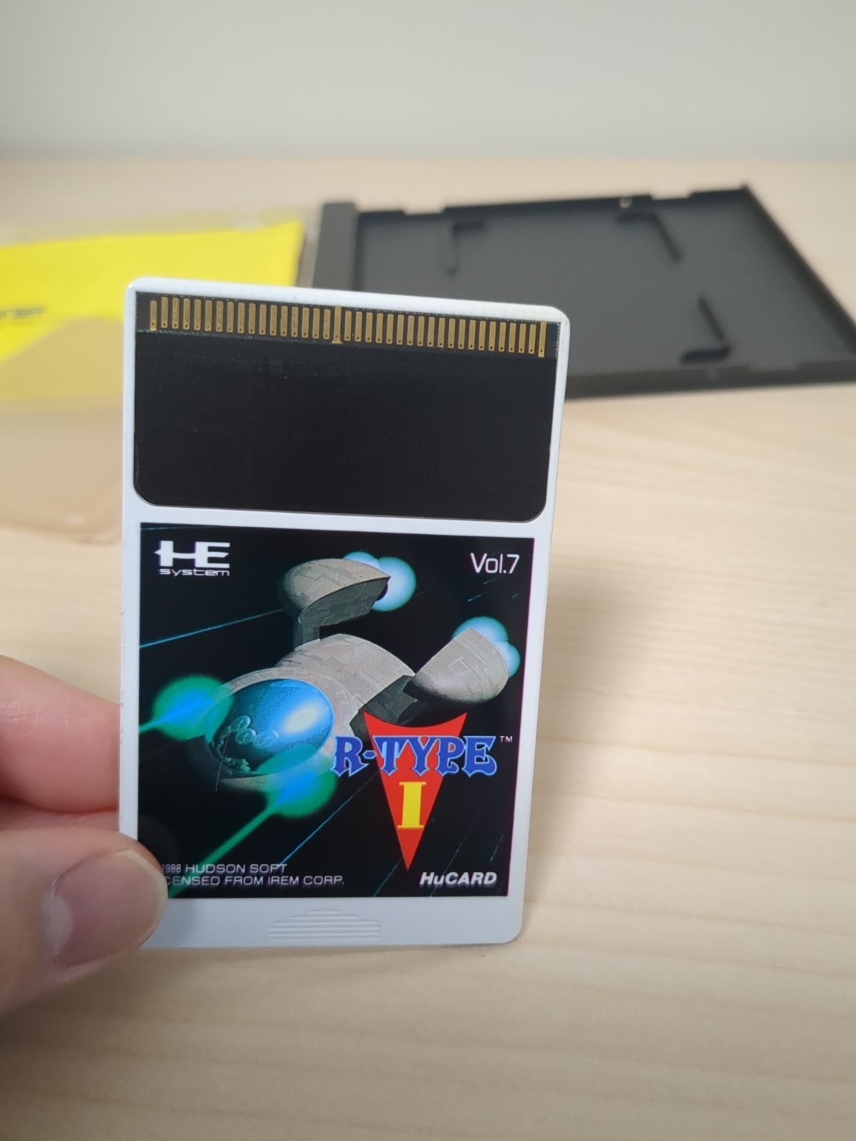 R-Type 1 PC Engine HuCard JP Japan