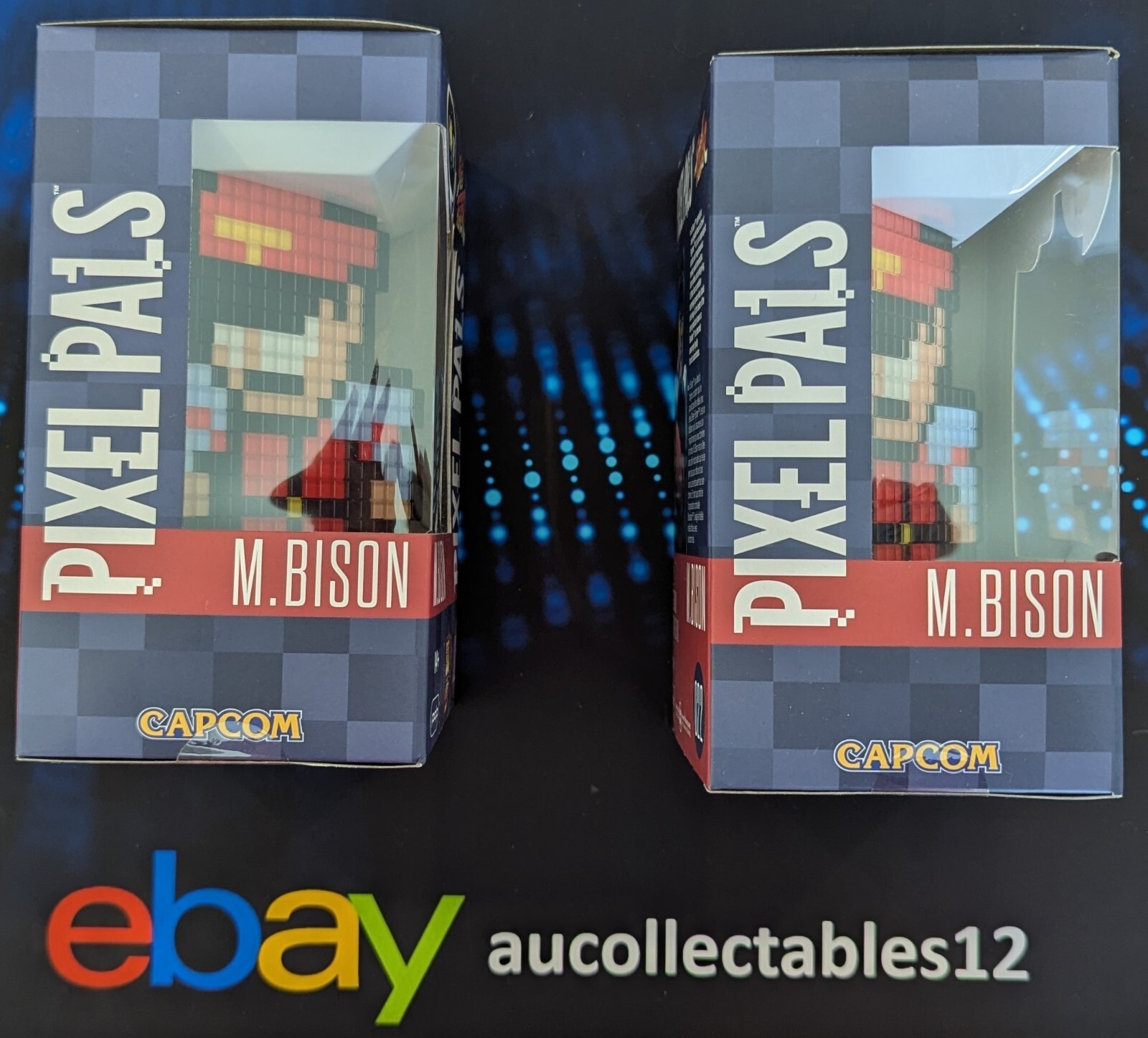 PDP Pixel Pals Street Fighter M.Bison #022 Light Up Figure