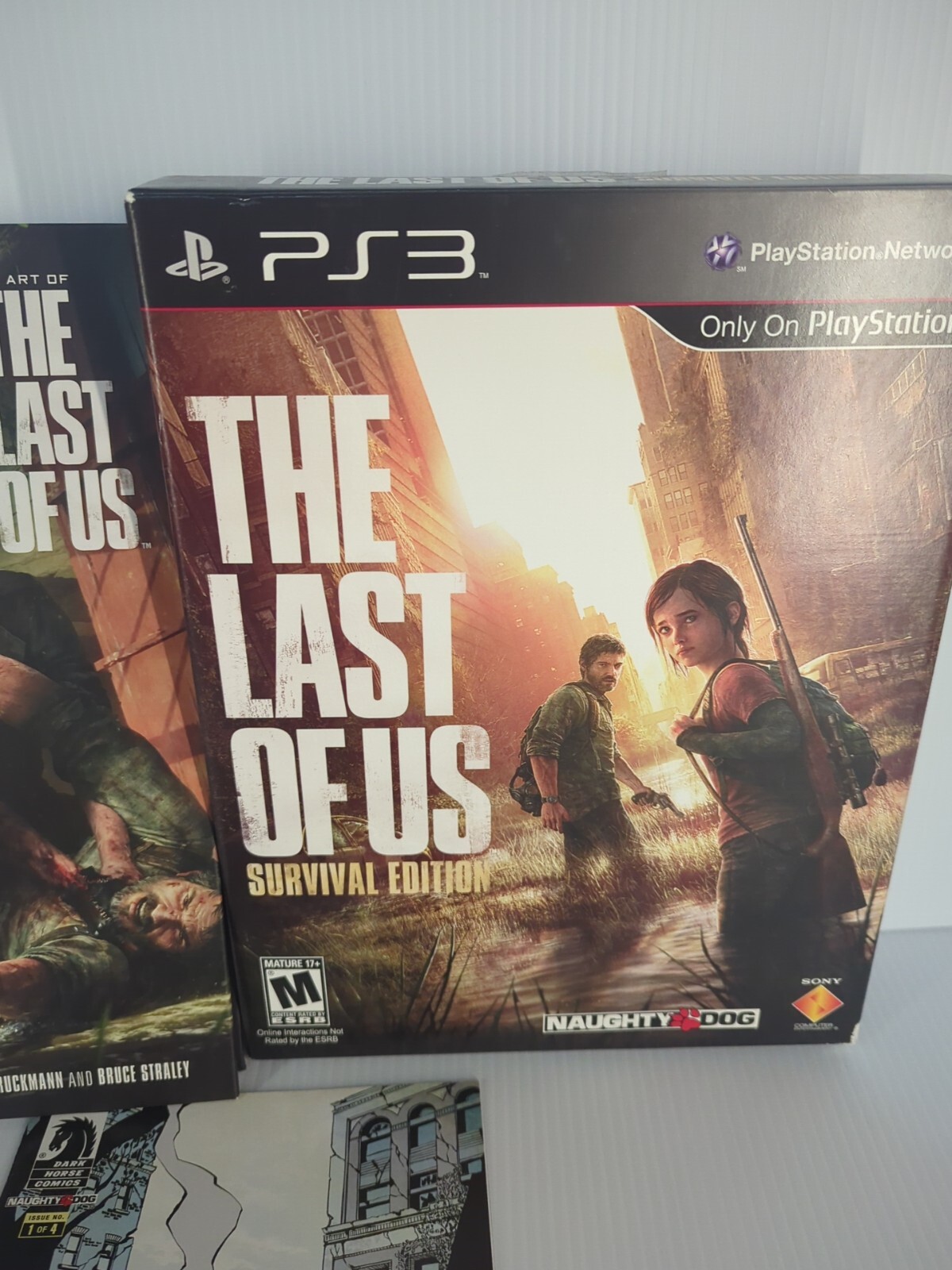The Last of Us Survival Edition (PlayStation 3, 2013) PS3 Open Box – NO GAME