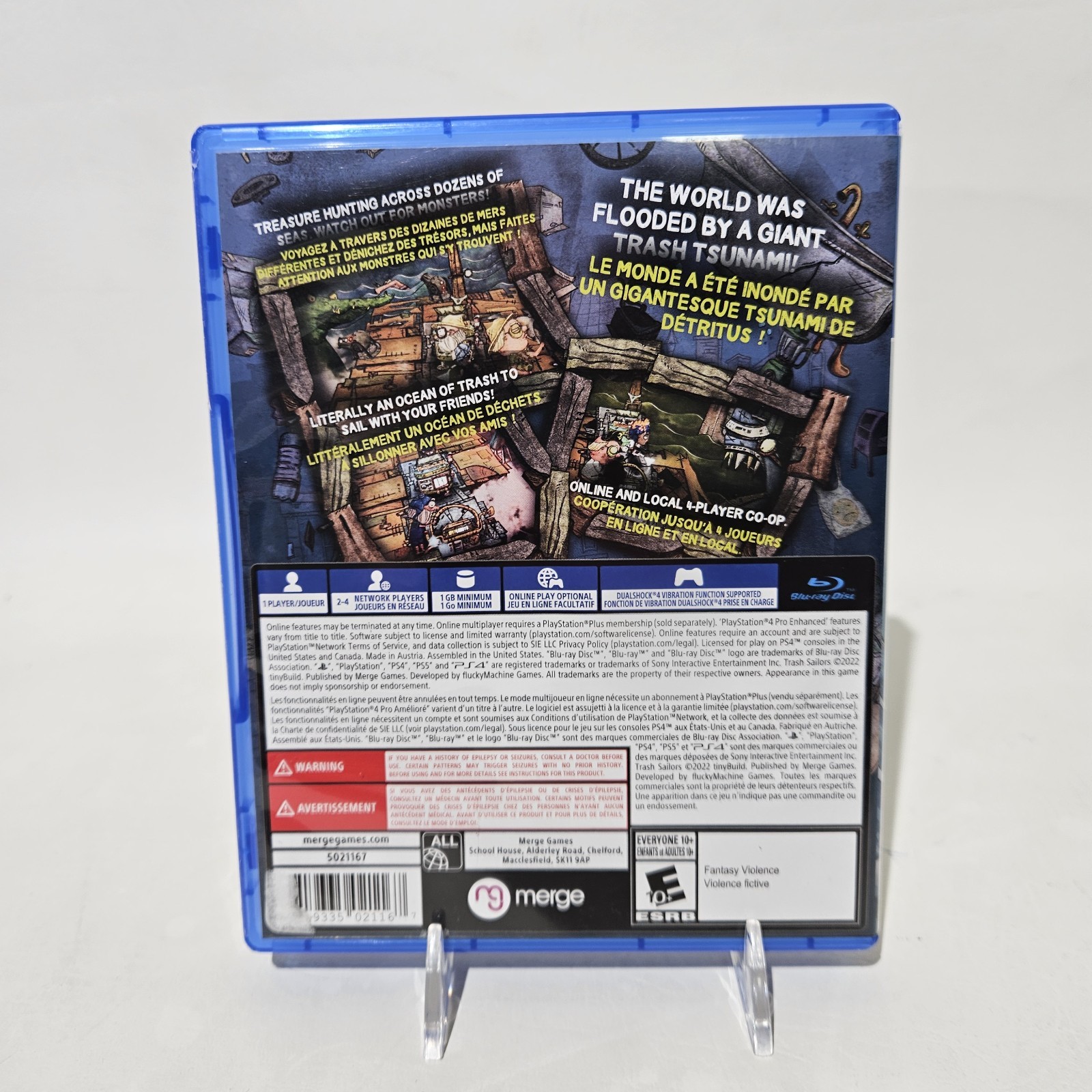 Trash Sailors (Sony PlayStation 4 PS4) In Original Case Tested