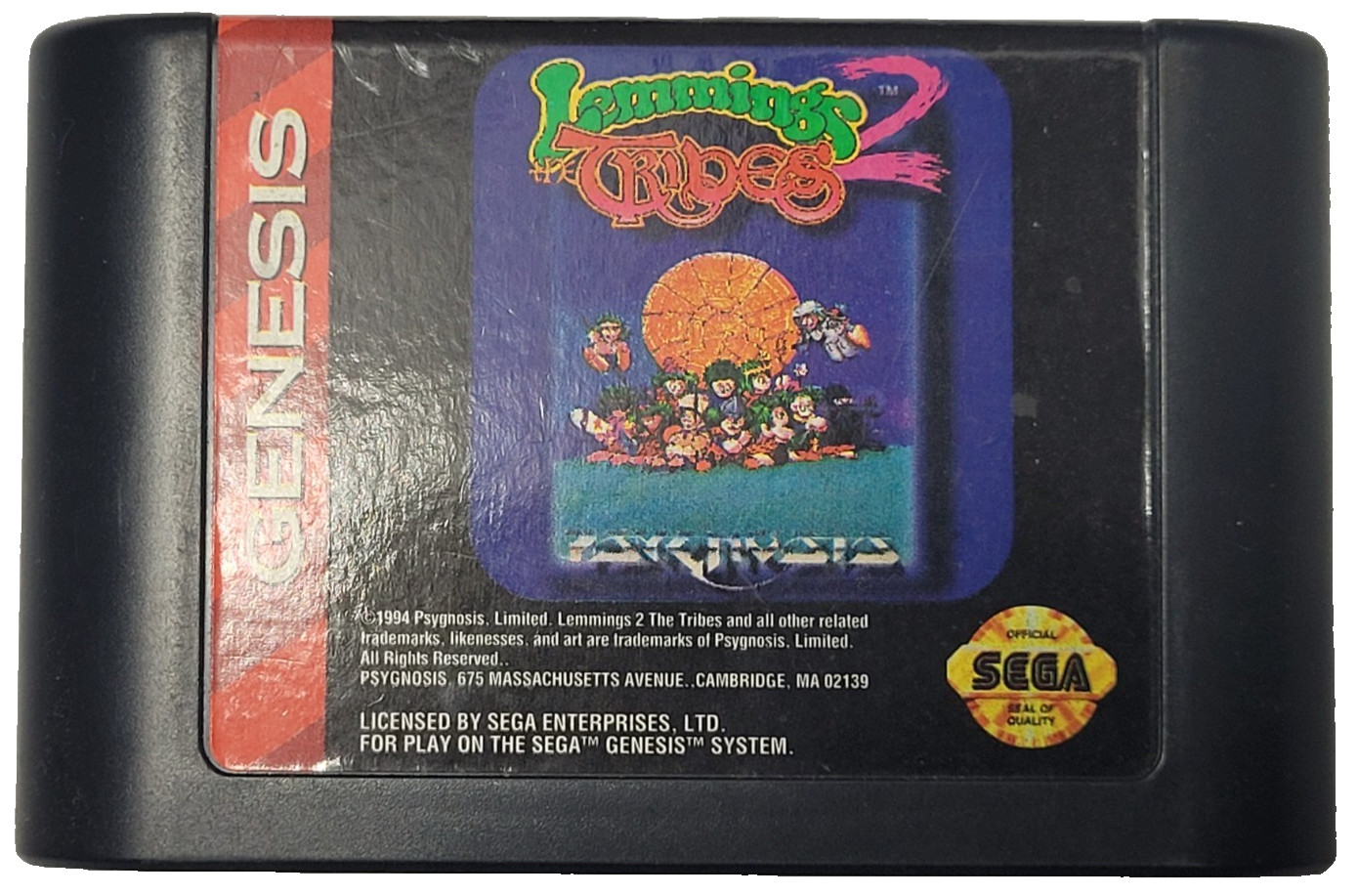 Lemmings 2: Tribes (Sega Genesis) Complete W/manual- Tested