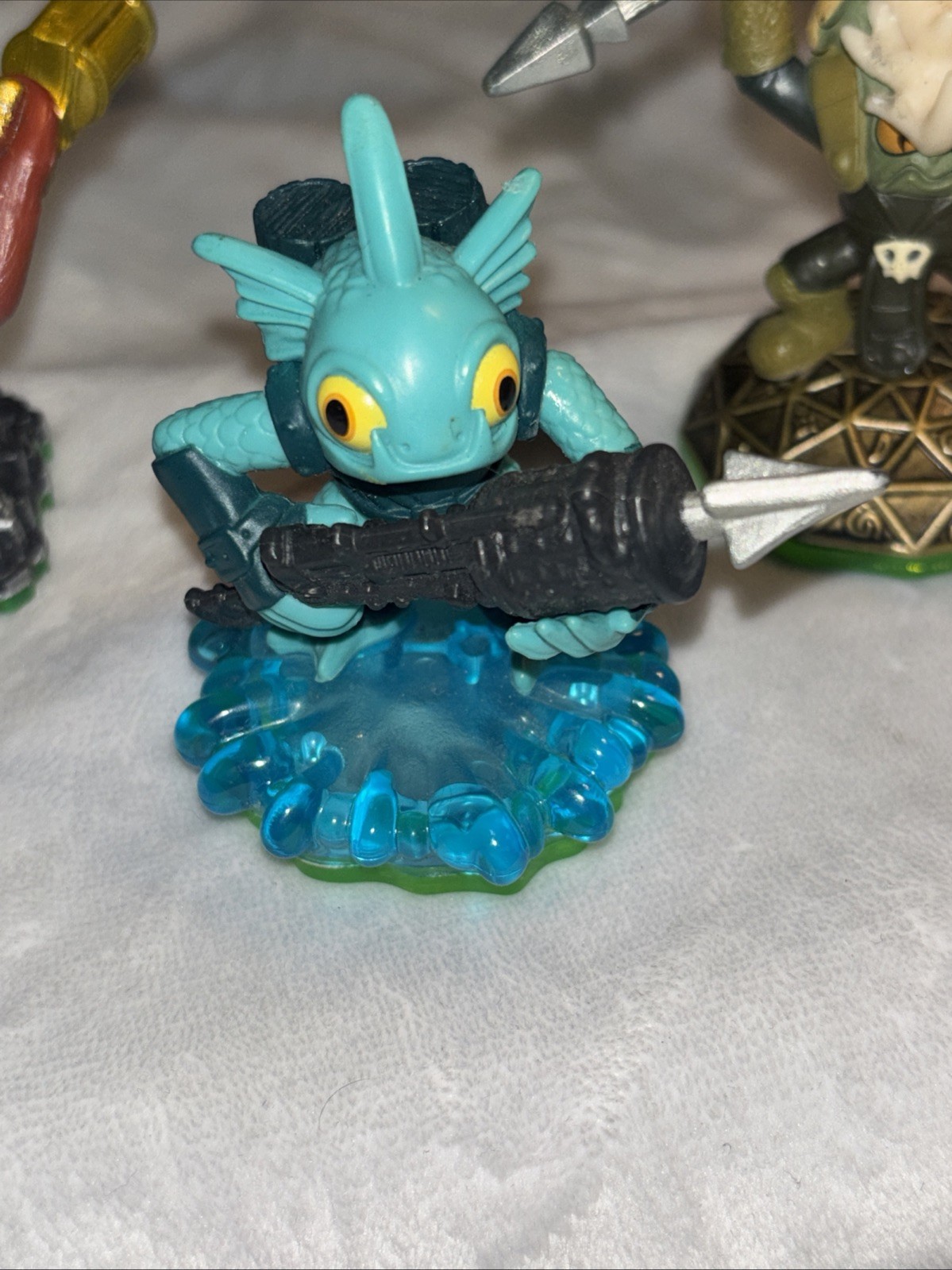 (6) Skylanders Spyro’s Adventure Figures Boomer Voodood Trigger Happy Gill Grunt