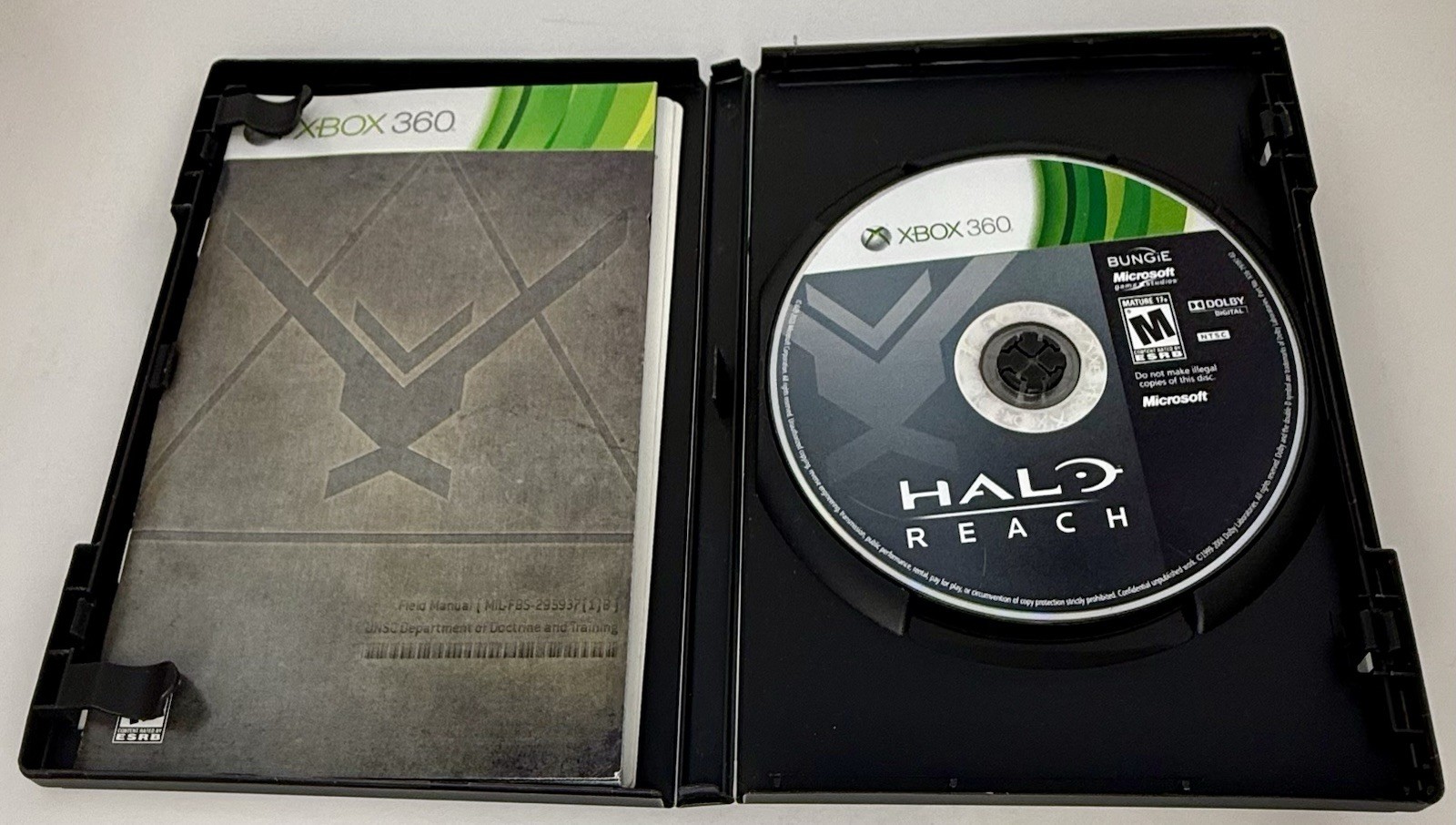 Microsoft Halo: Reach Legendary Edition Xbox 360 TESTED COMPLETE