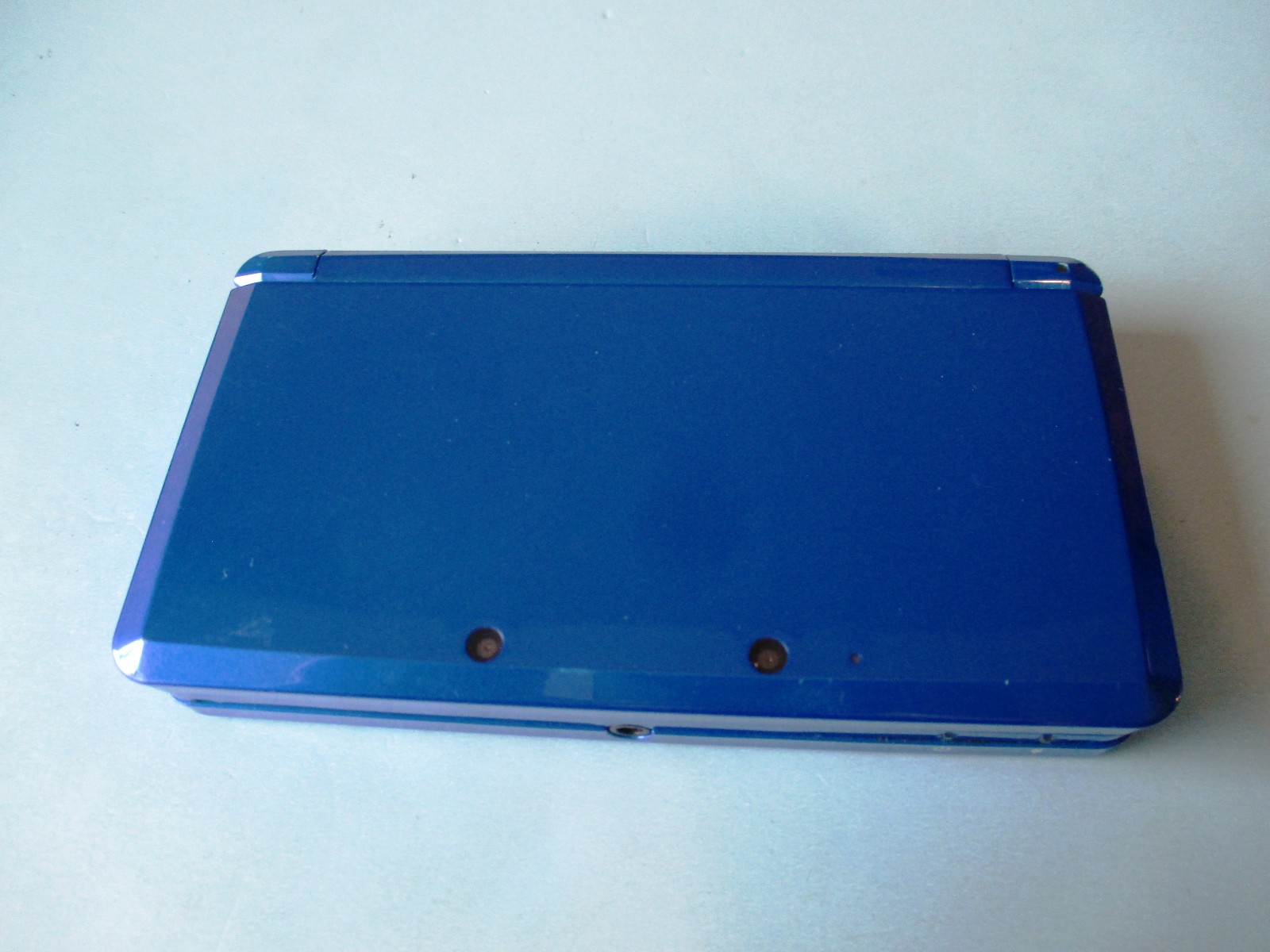 Nintendo 3DS Luigi’s Mansion: Dark Moon Cobalt Blue System w/Charger FREE Ship!