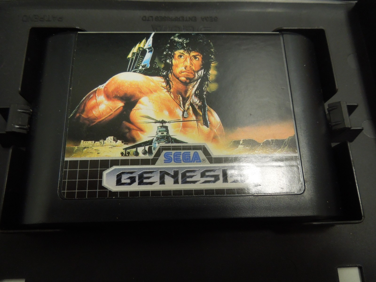 Authentic Rambo III 1989 Sega Genesis CIB Complete Video Game Cartridge