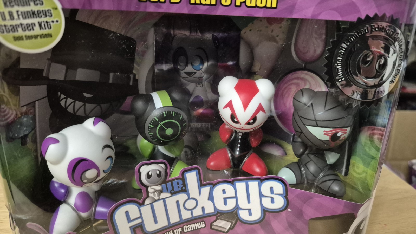 2008 New Sealed Funkeys Very Rare Limited Edition of 12K Collectors Pack