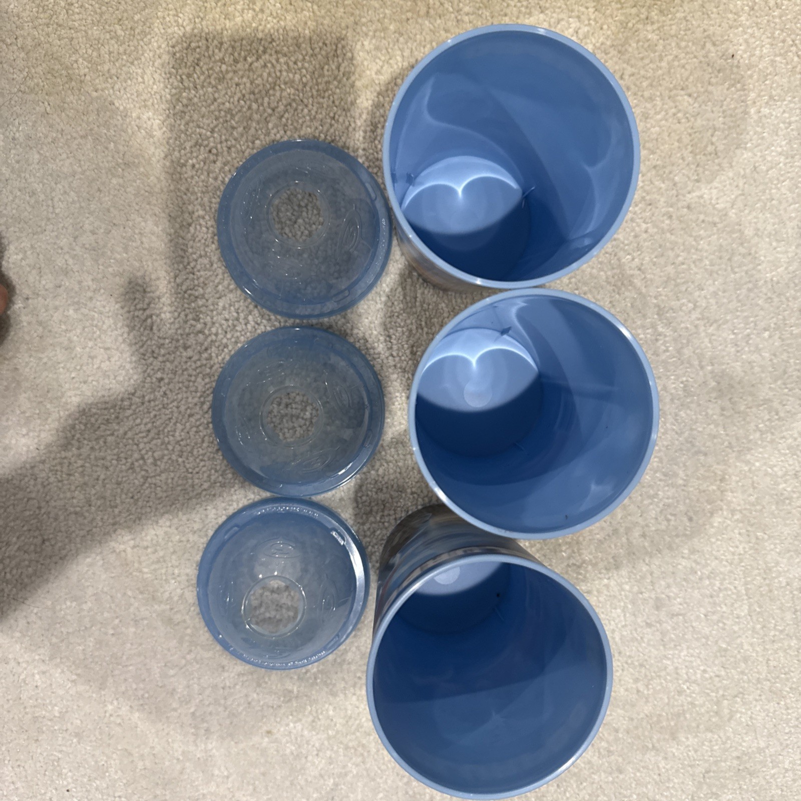 Halo 3 Holographic Slurpee Cups 7-11 Xbox 2007 3 Cups FULL Set