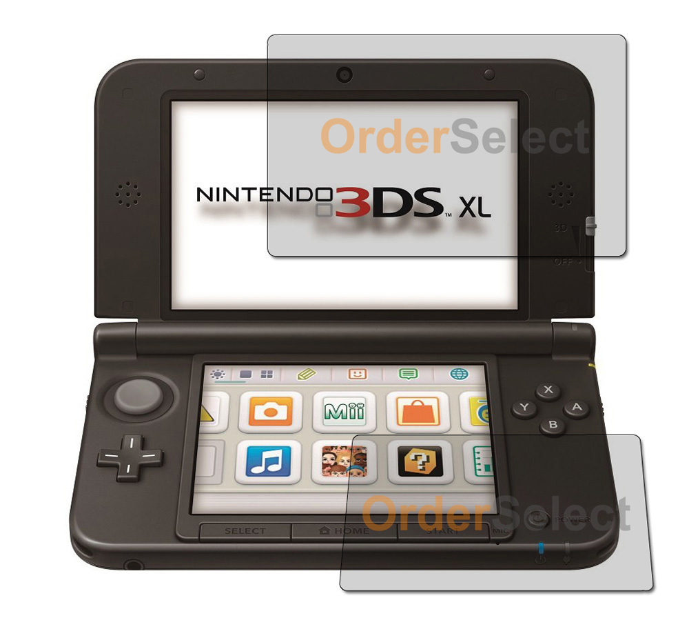 3X NEW Ultra Clear HD LCD Screen Protector for Nintendo 3DS XL N3DS XL 800+SOLD