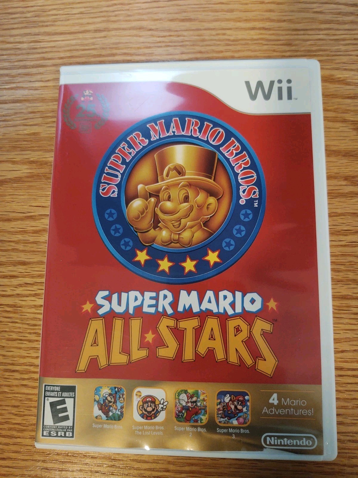 Super Mario All-Stars 25th Anniversary Limited Edition Wii Complete