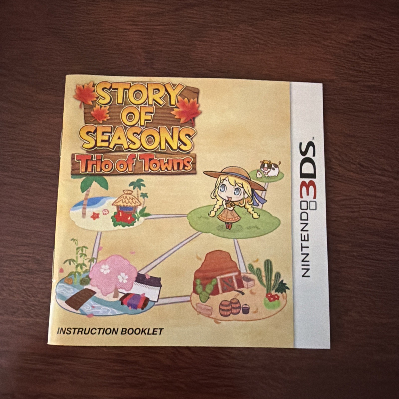 Story of Seasons Trio Of Towns 3ds