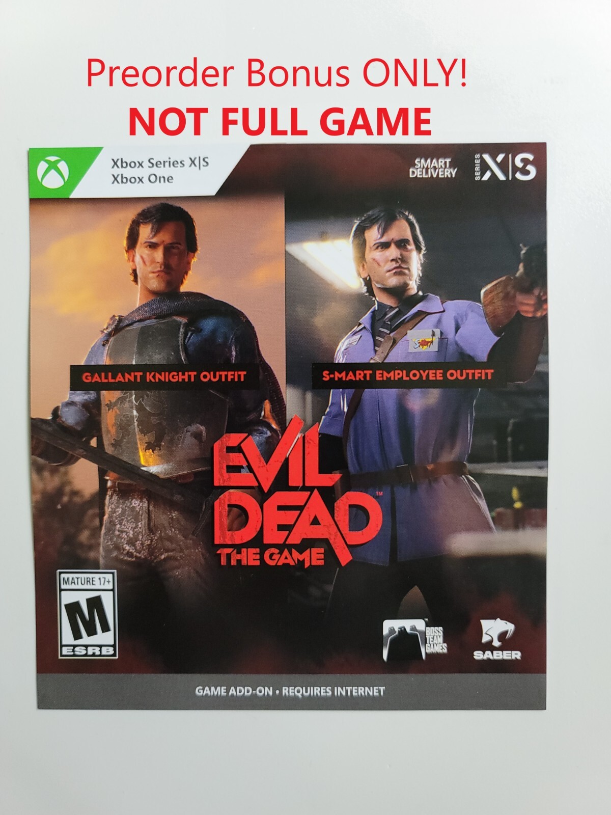 Evil Dead The Game Preorder Bonus XBOX