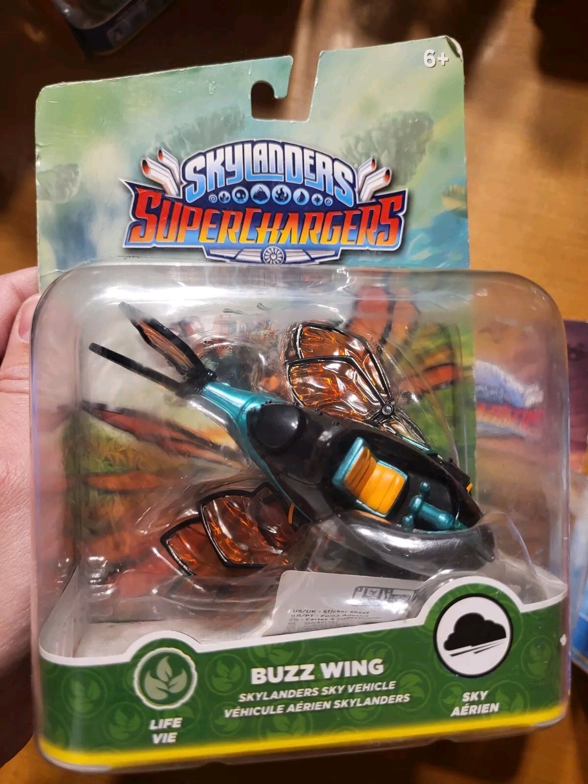 LOT 3 Skylanders Superchargers Shark Tank Sky Slicer Buzz Wing Vehicles READ